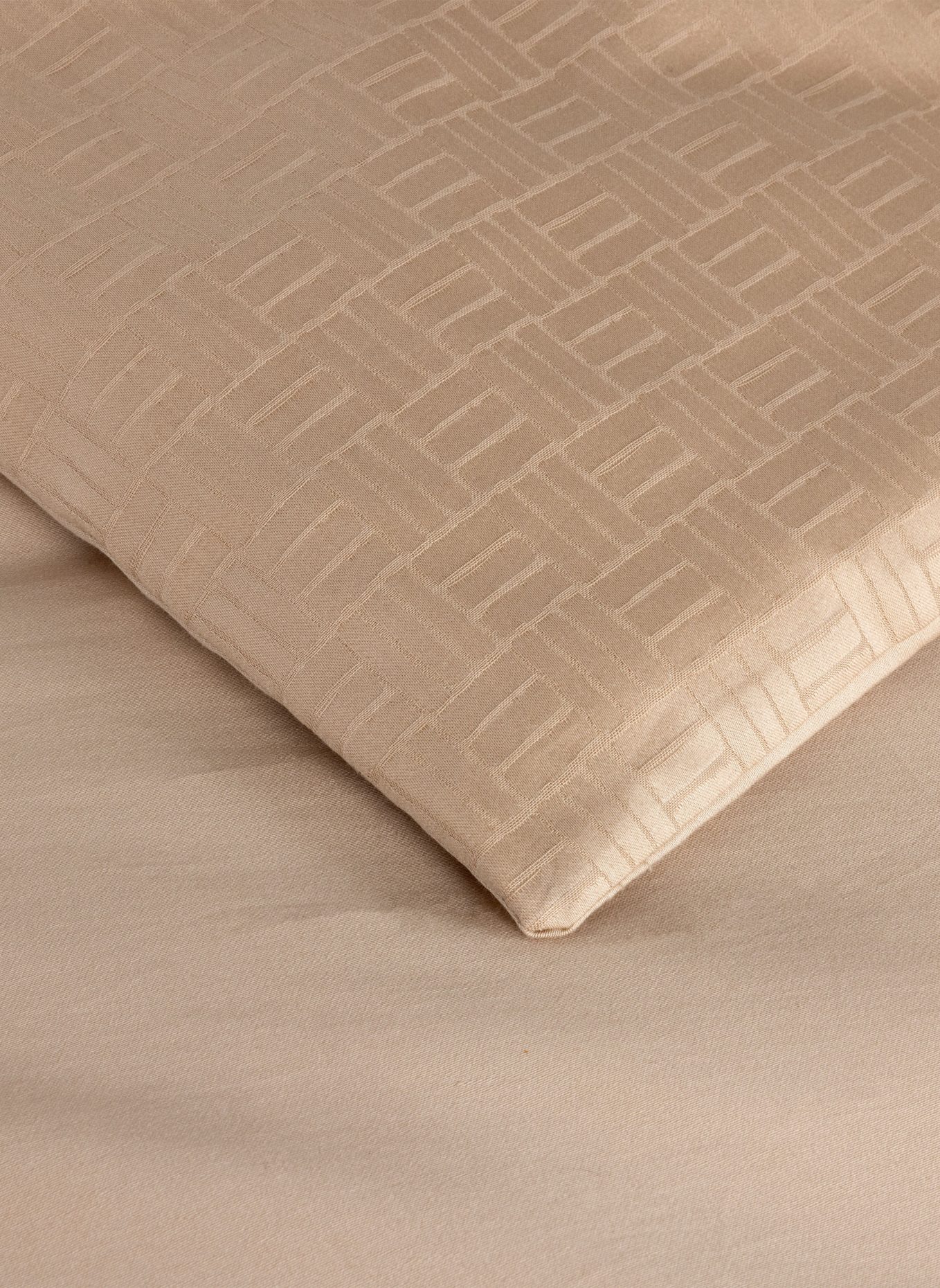 BOSS Bettwäsche Set LATTICE: BEIGE