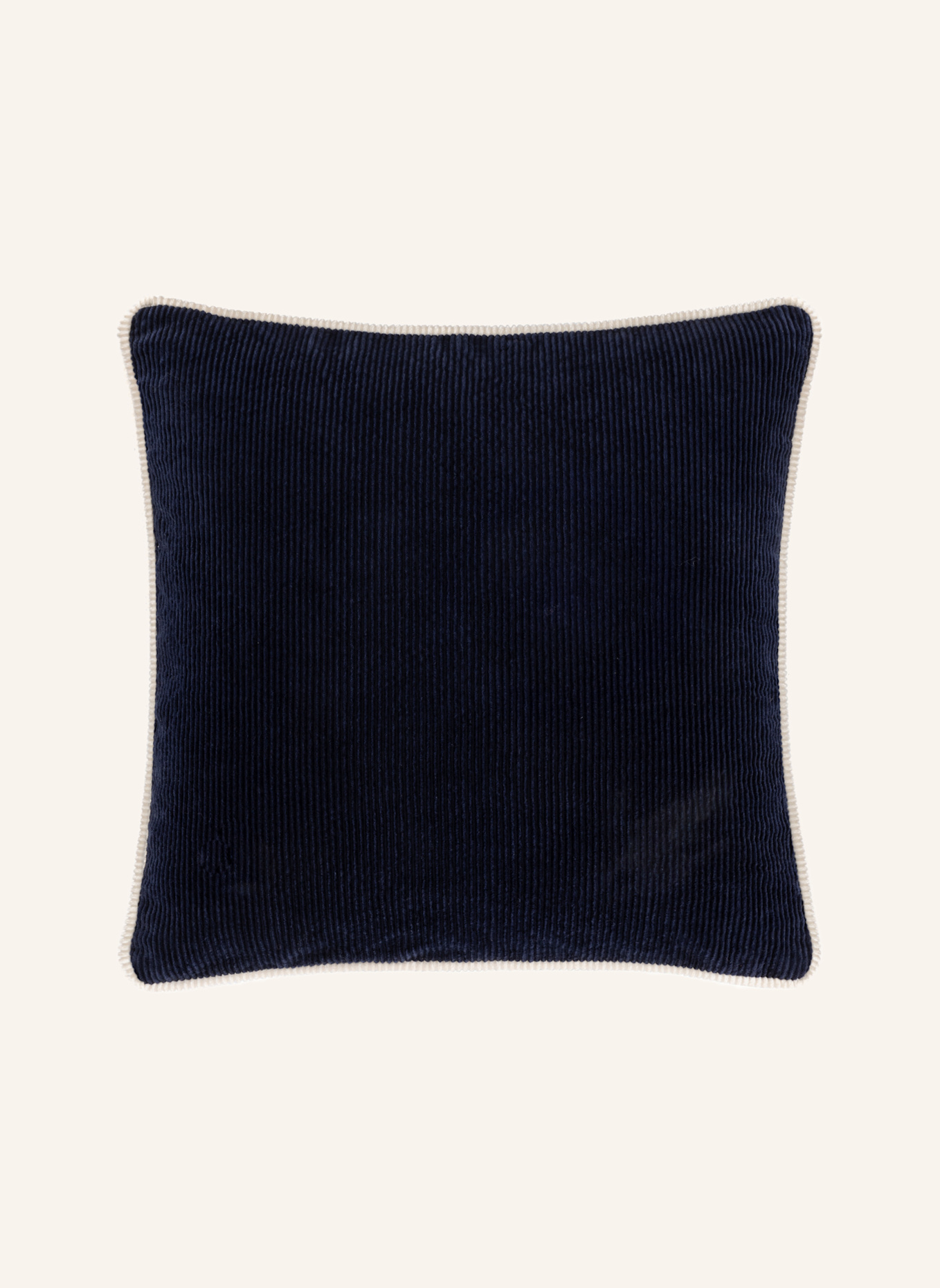 LACOSTE Dekokissenhülle LVELVET: DUNKELBLAU