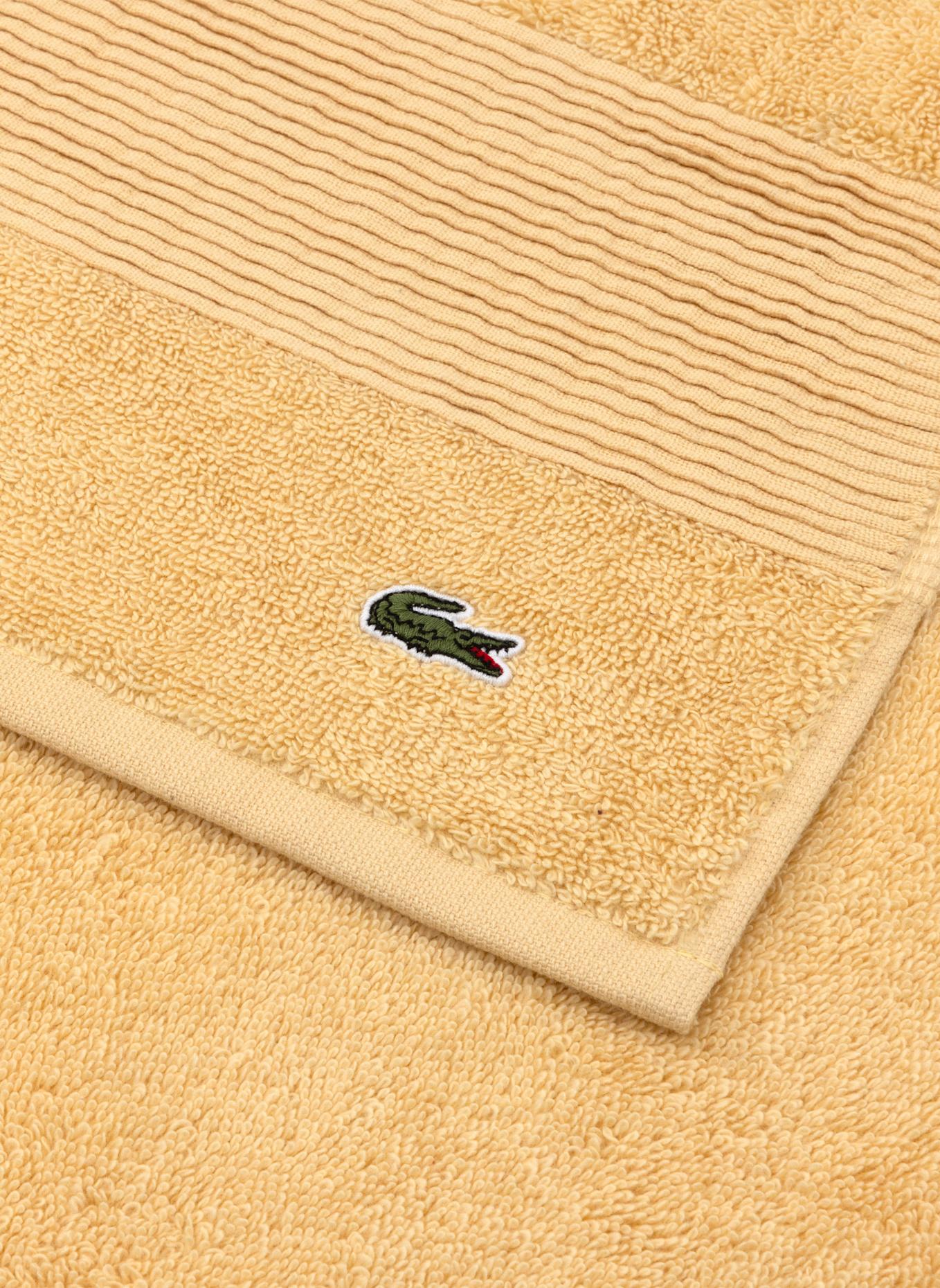 LACOSTE Badematte LLECROCO: BEIGE