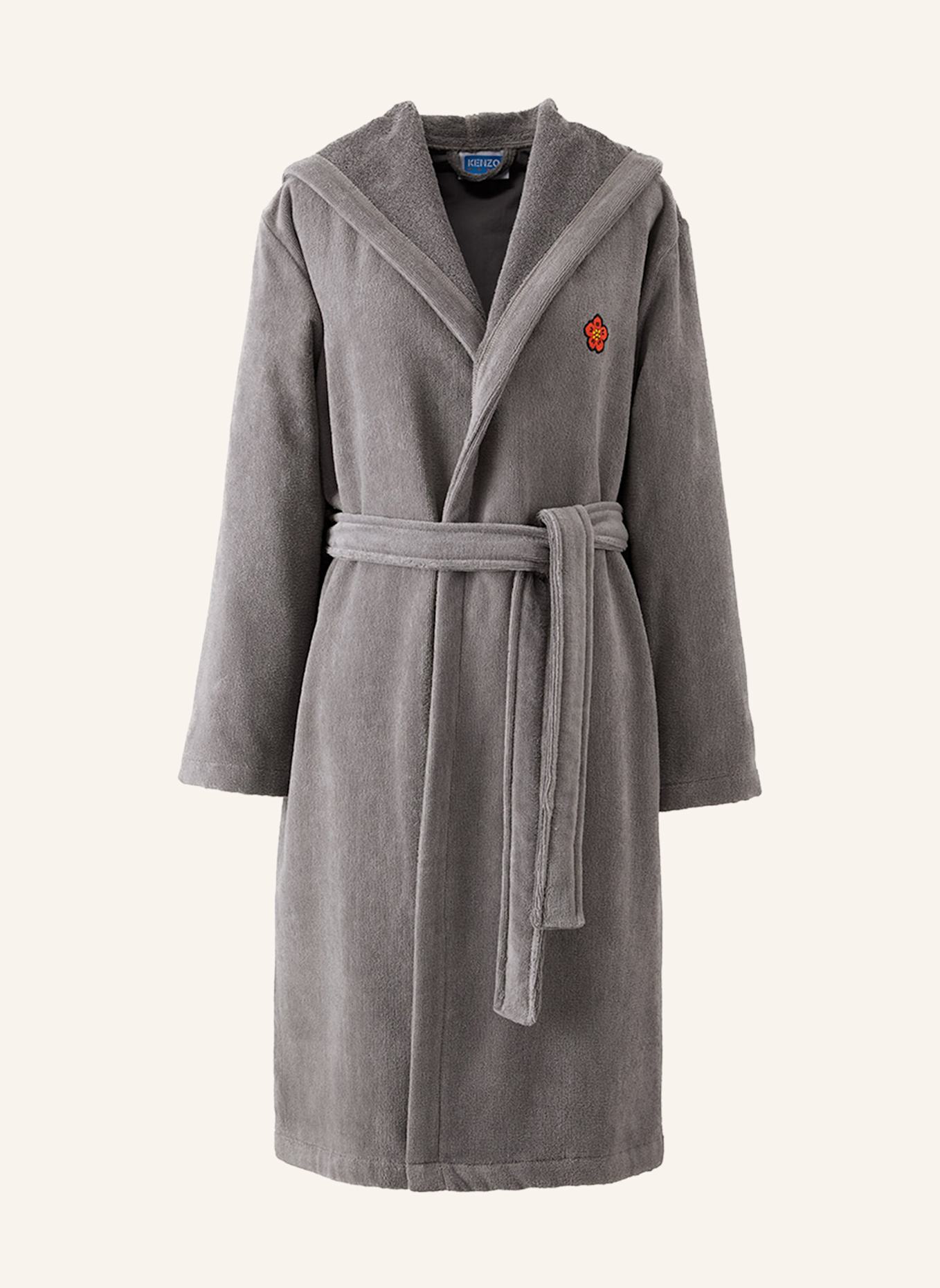 KENZO HOME Bademantel KBOKE: GRAU