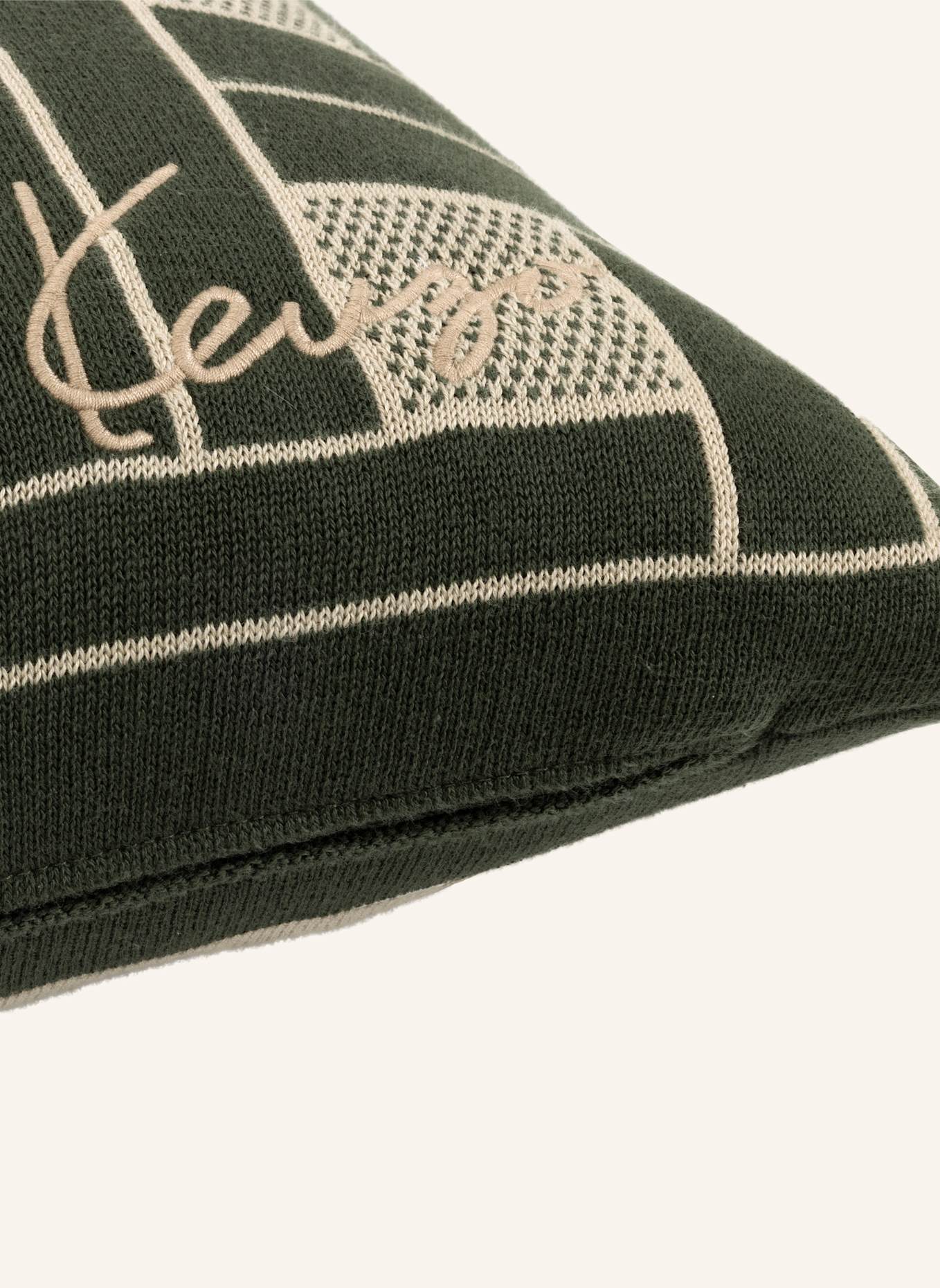 KENZO HOME Dekokissenhülle KWEAVE: KHAKI