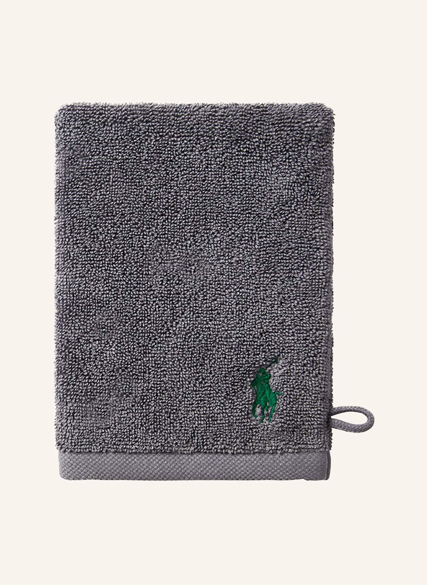 RALPH LAUREN HOME Waschhandschuh 4er Set POLOPLAYER: GRAU