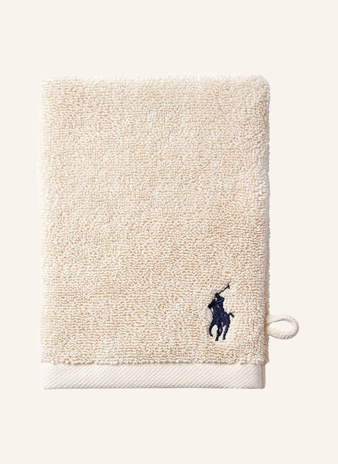 RALPH LAUREN HOME Waschhandschuh 4er Set POLOPLAYER: CREME
