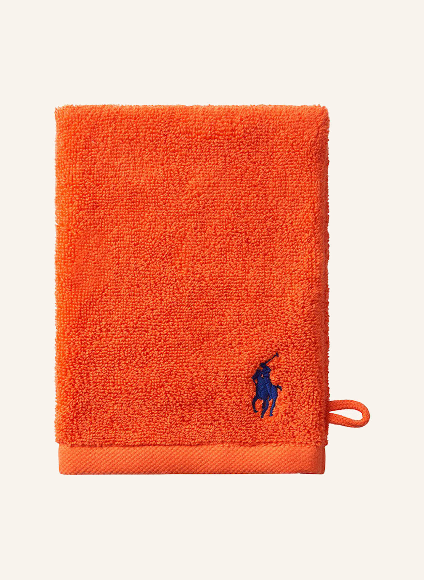 RALPH LAUREN HOME Waschhandschuh 4er Set POLOPLAYER: ORANGE