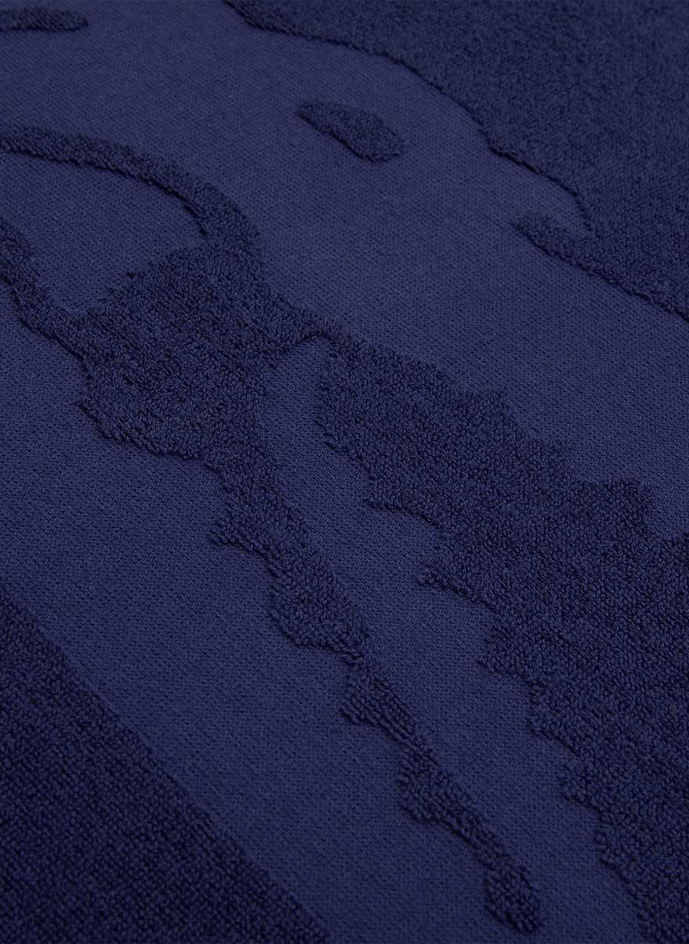 LACOSTE Strandtuch LSPORT: DUNKELBLAU