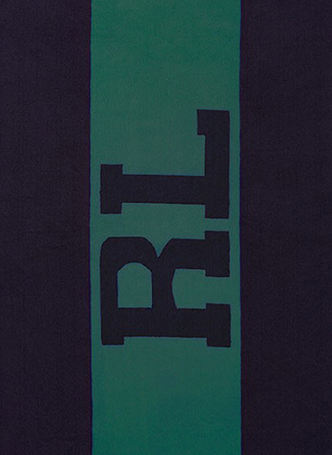 RALPH LAUREN HOME Strandtuch RLSIGNAT: GRÜN/ BLAU