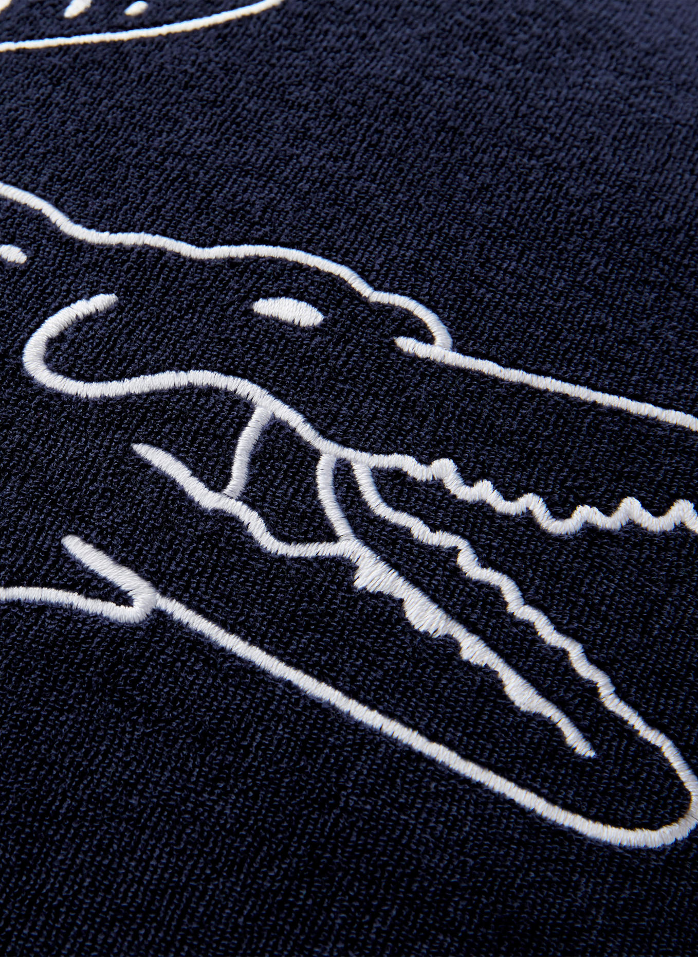 LACOSTE Dekokissenhülle LBREAK: DUNKELBLAU