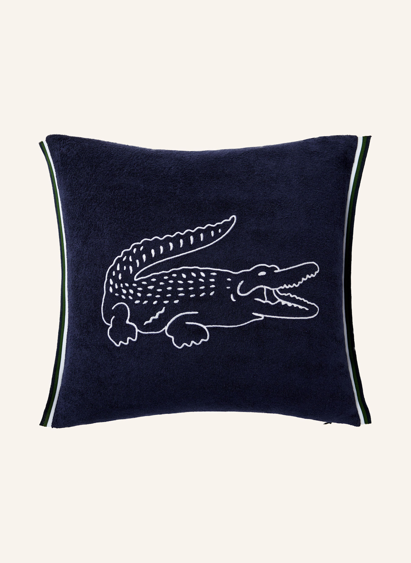 LACOSTE Dekokissenhülle LBREAK: DUNKELBLAU