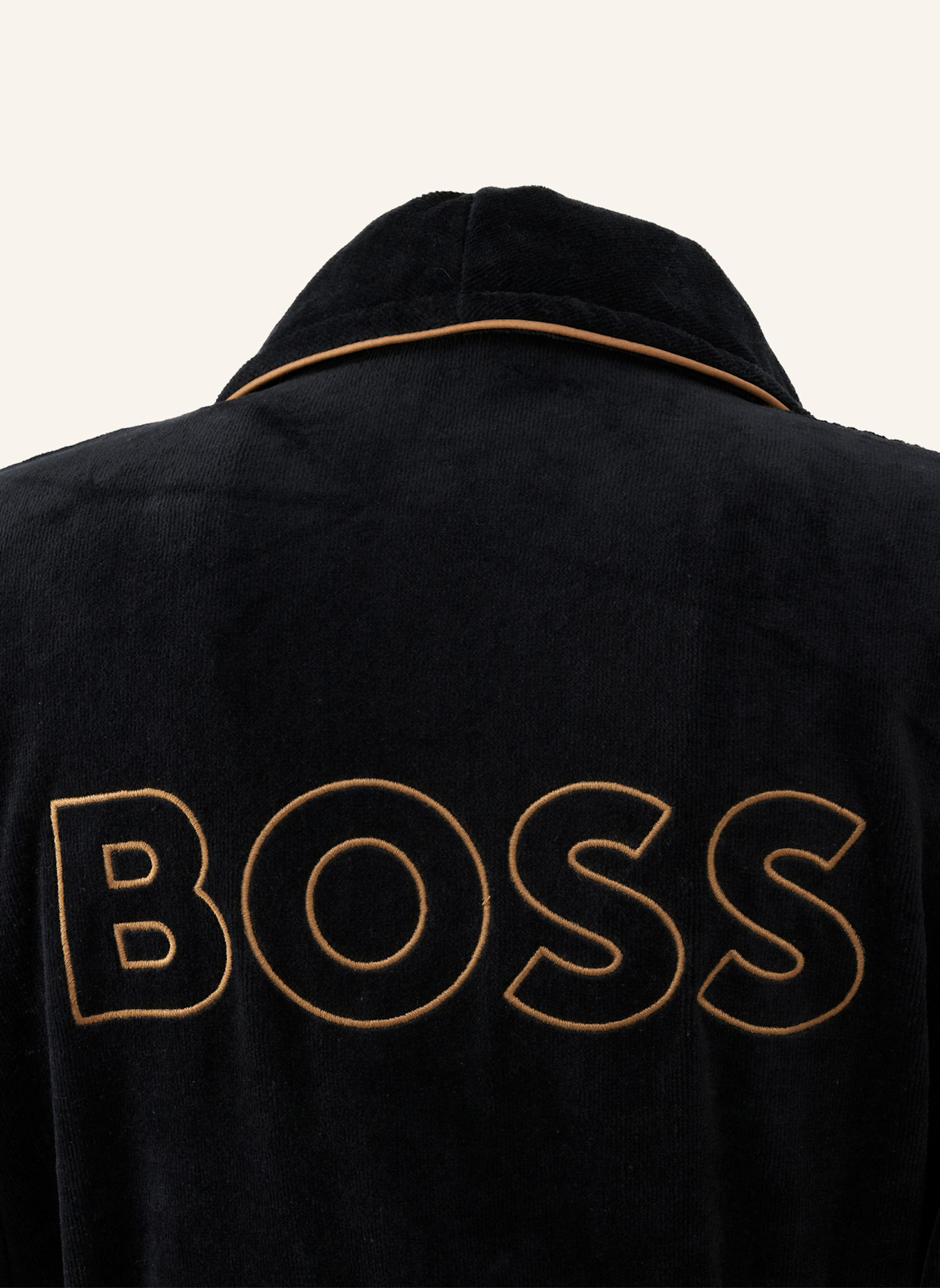 BOSS Bademantel TIAGO: SCHWARZ