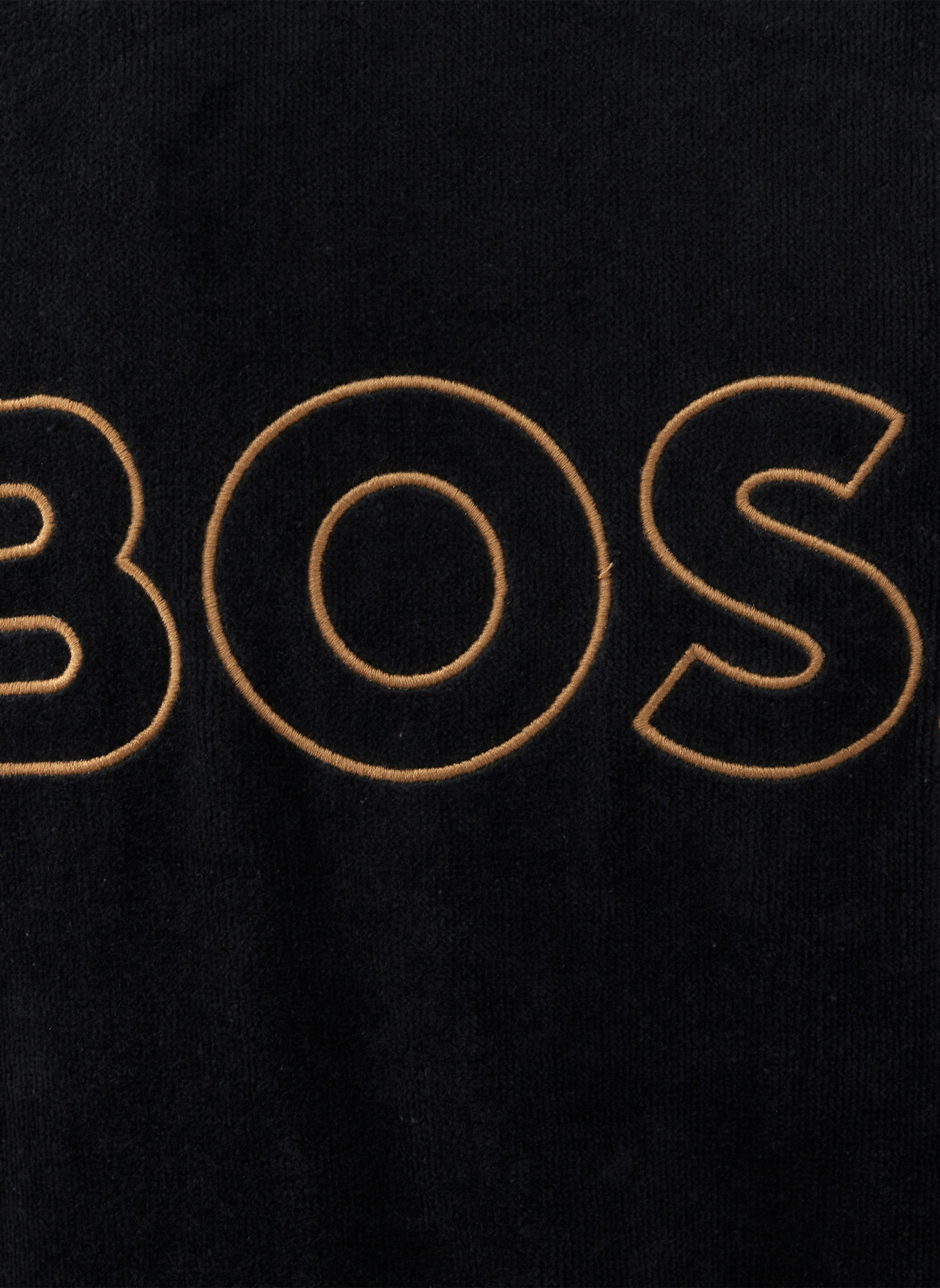 BOSS Bademantel TIAGO: SCHWARZ