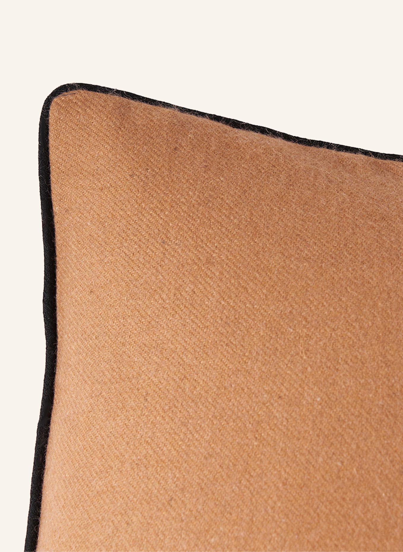 BOSS Dekokissenhülle DOUBLEB: HELLBRAUN