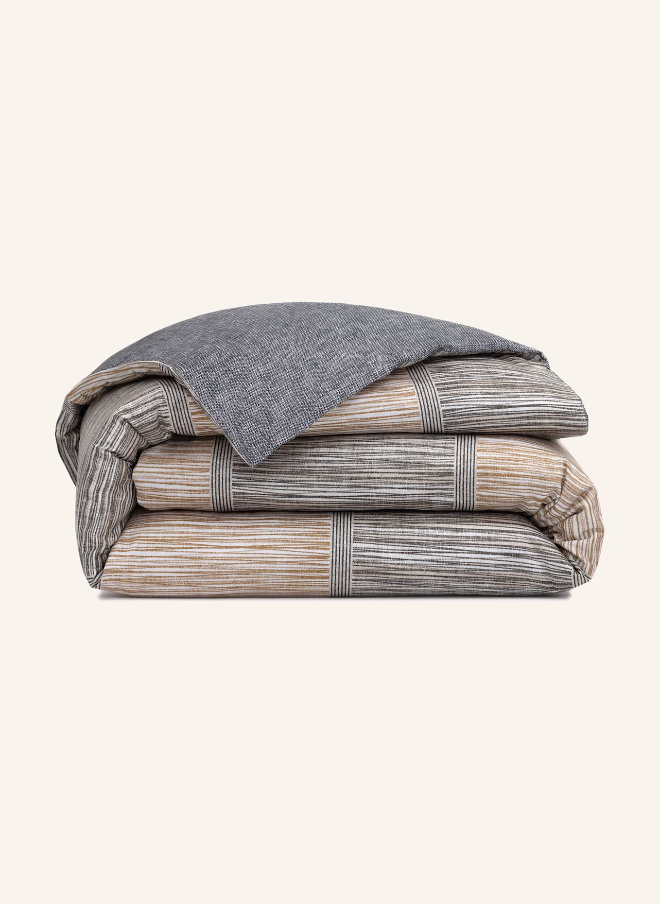 BOSS Dekbedovertrekken & hoeslakens TAMAN: BEIGE