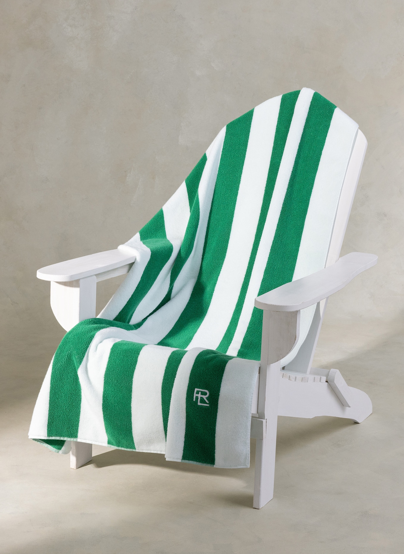 RALPH LAUREN HOME Strandtuch HENLEY: GRÜN