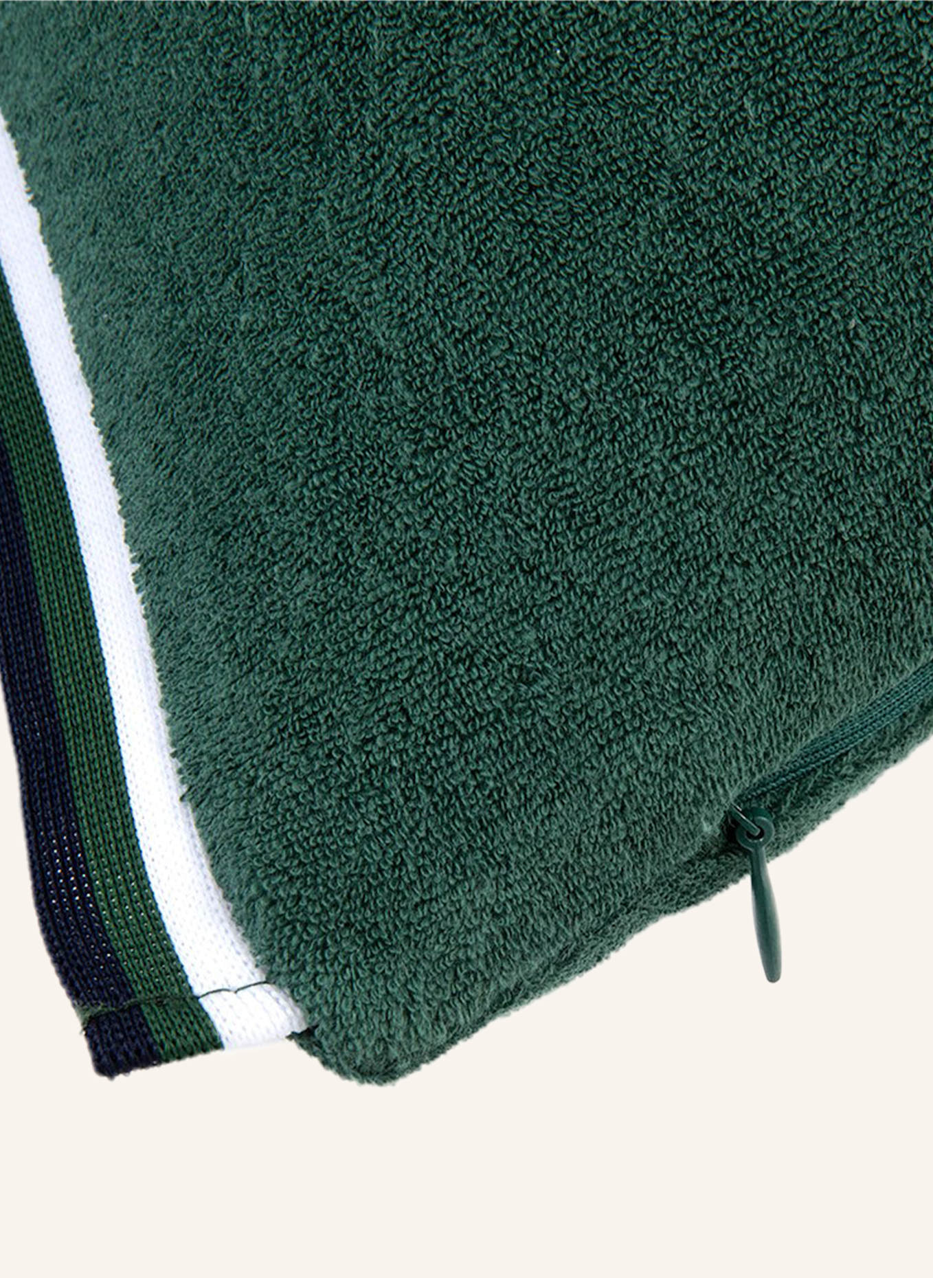 LACOSTE Dekokissenhülle LLECLUB: GRÜN
