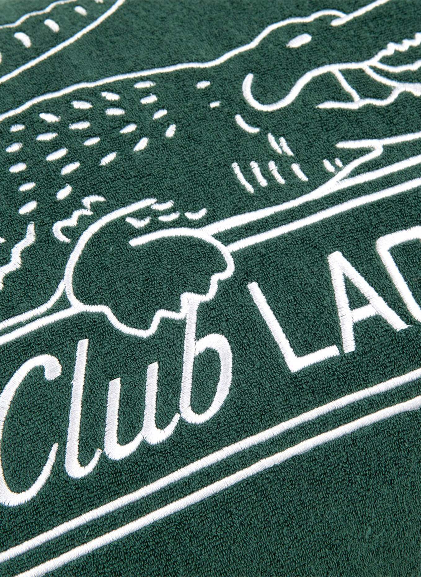 LACOSTE Dekokissenhülle LLECLUB: GRÜN