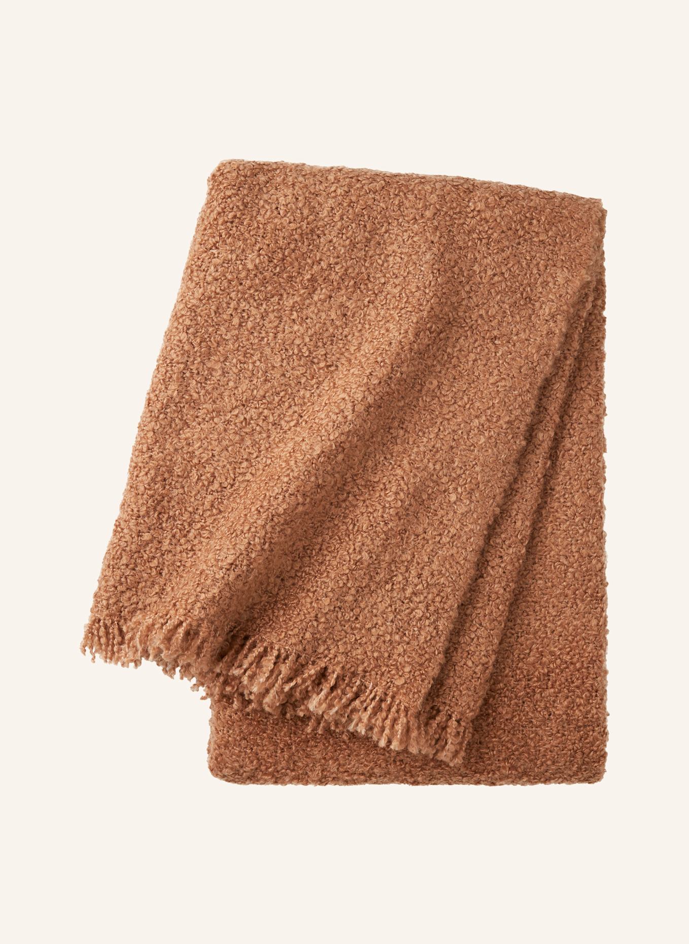 BOSS Plaid BOUCLE: DUNKELROT