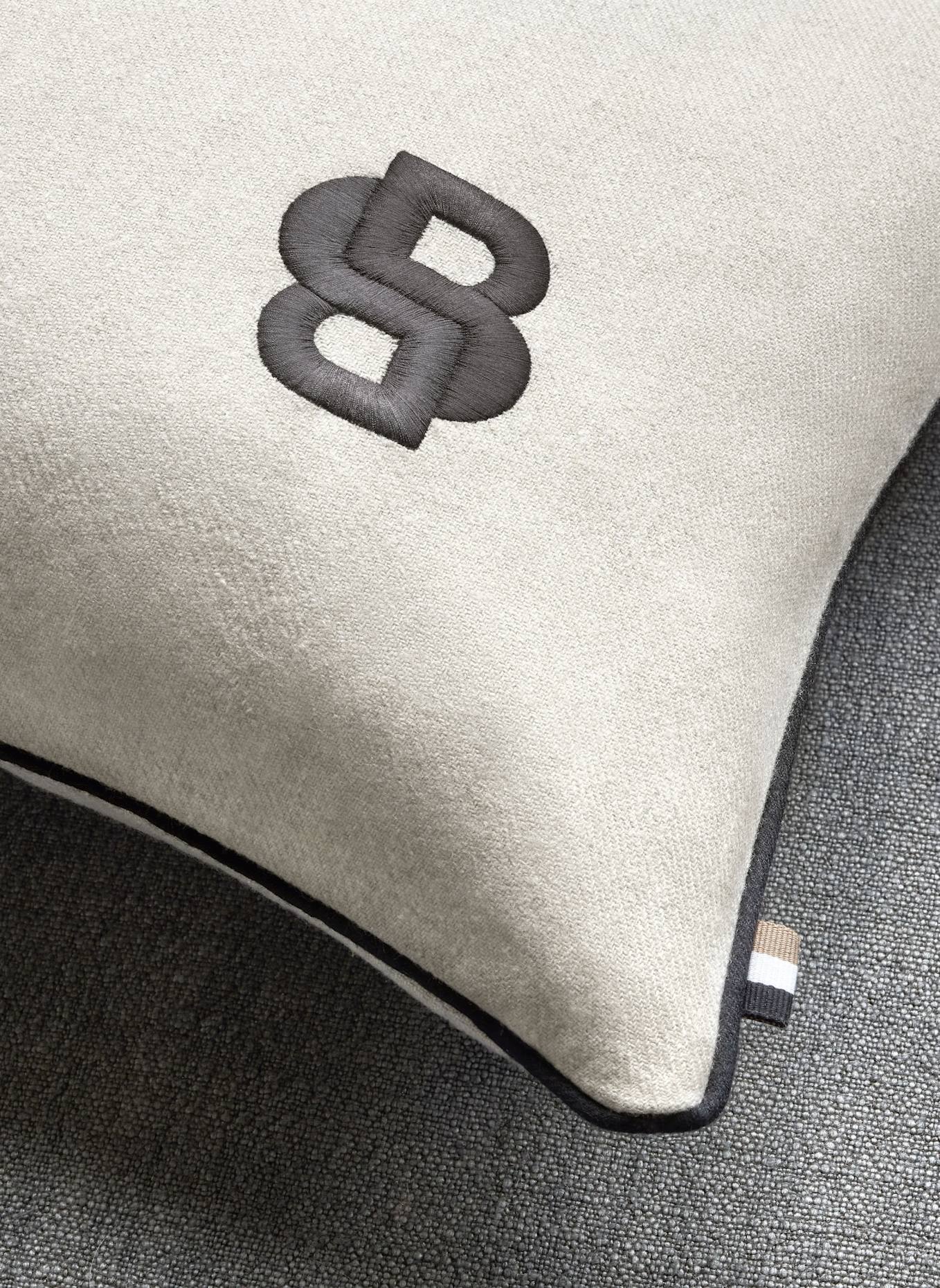 BOSS Dekokissenhülle DOUBLEB: CREME