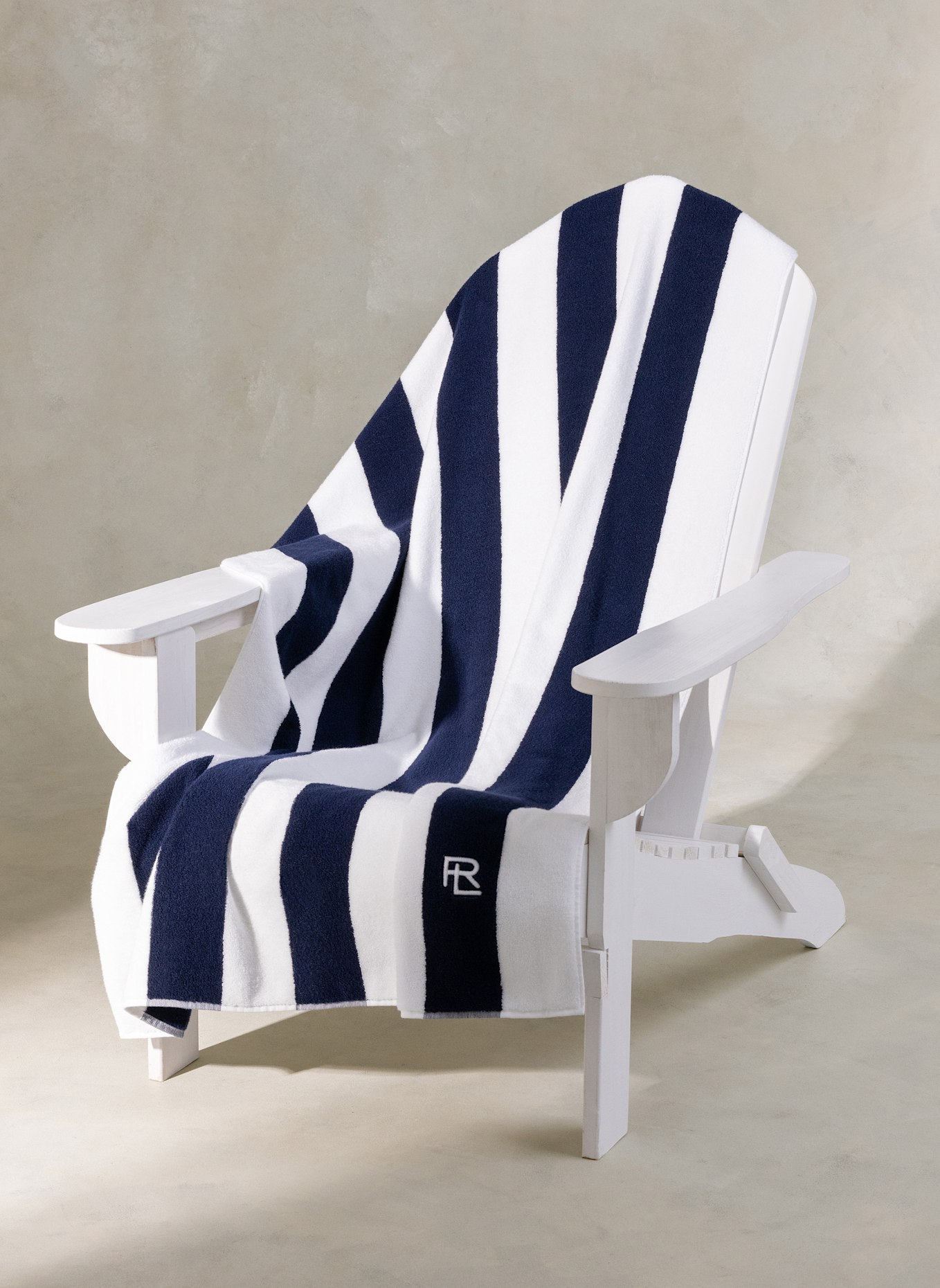 RALPH LAUREN HOME Strandtuch HENLEY: DUNKELBLAU