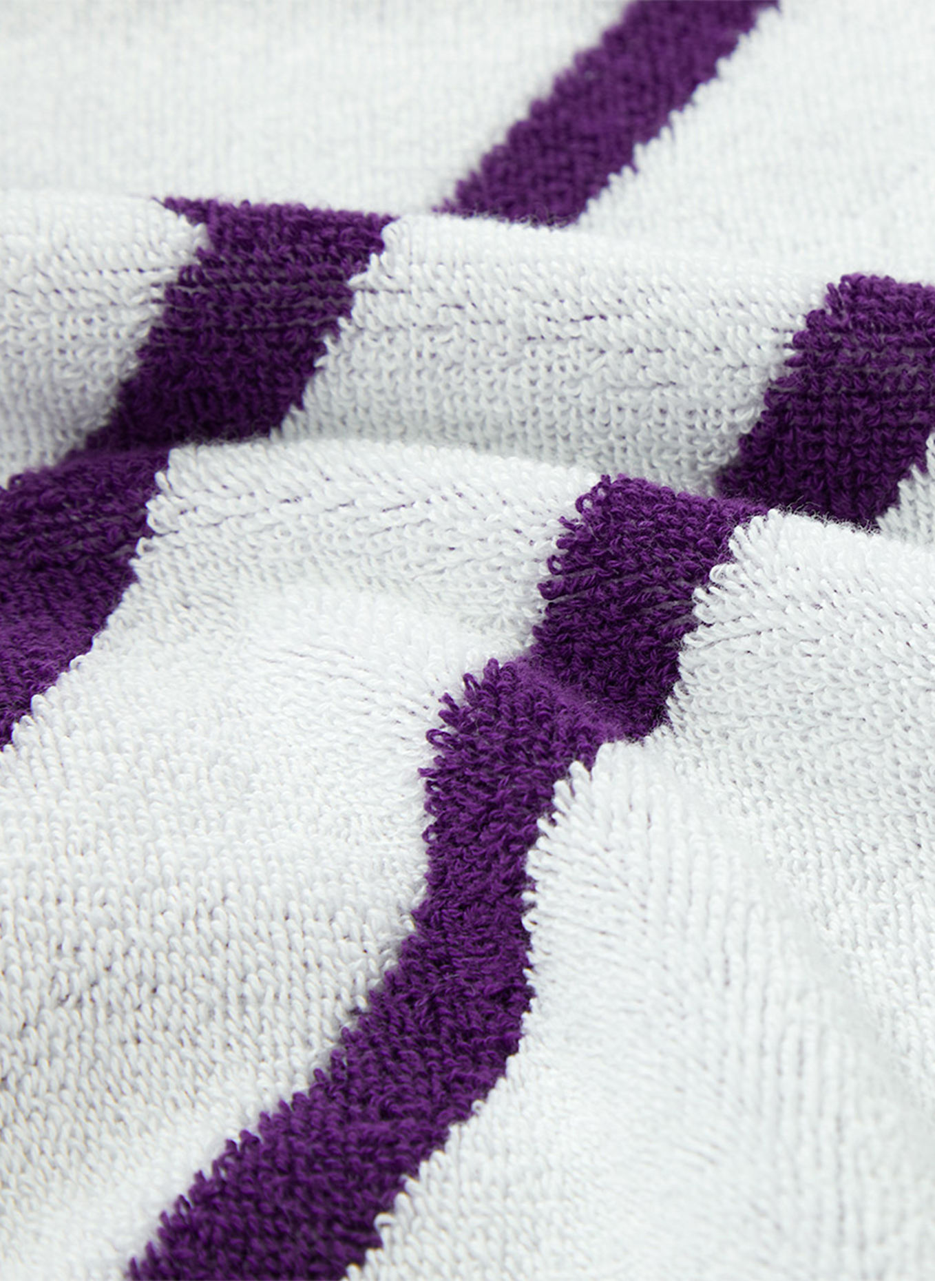 RALPH LAUREN HOME Strandtuch BLAIR: WEISS/ LILA