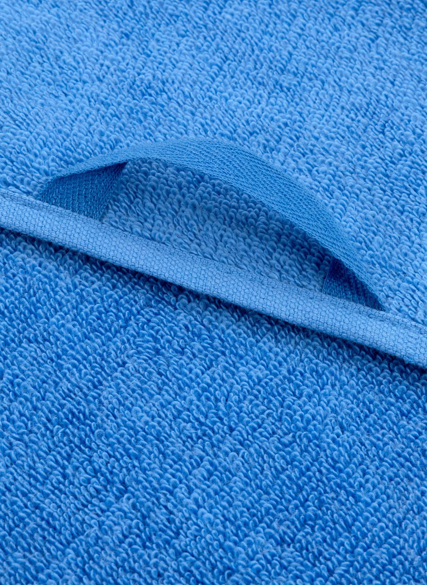 LACOSTE Handtuch LLECROCO: HELLBLAU