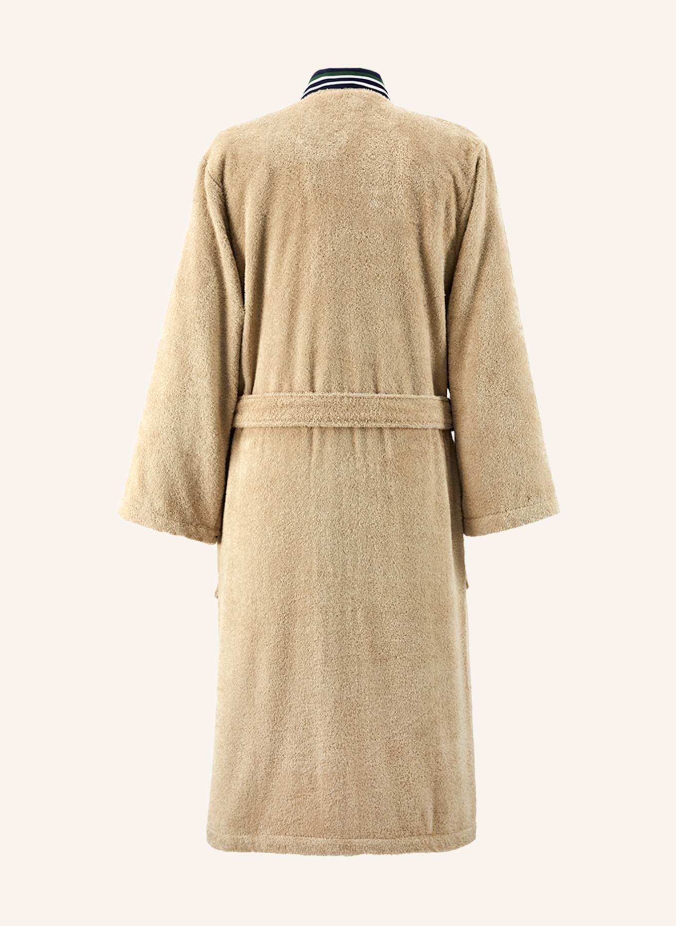 LACOSTE Bademantel LCLUB: BRAUN