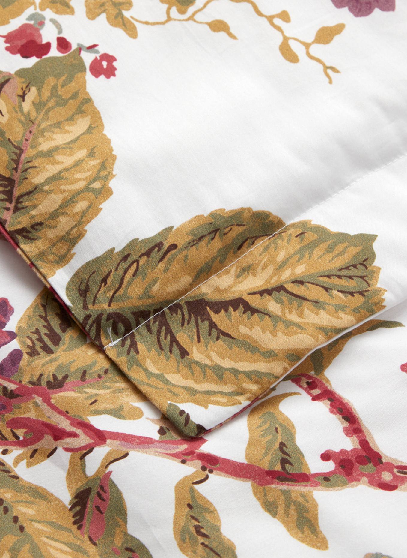 RALPH LAUREN HOME Bettwäsche Set CORABELL: DUNKELROT