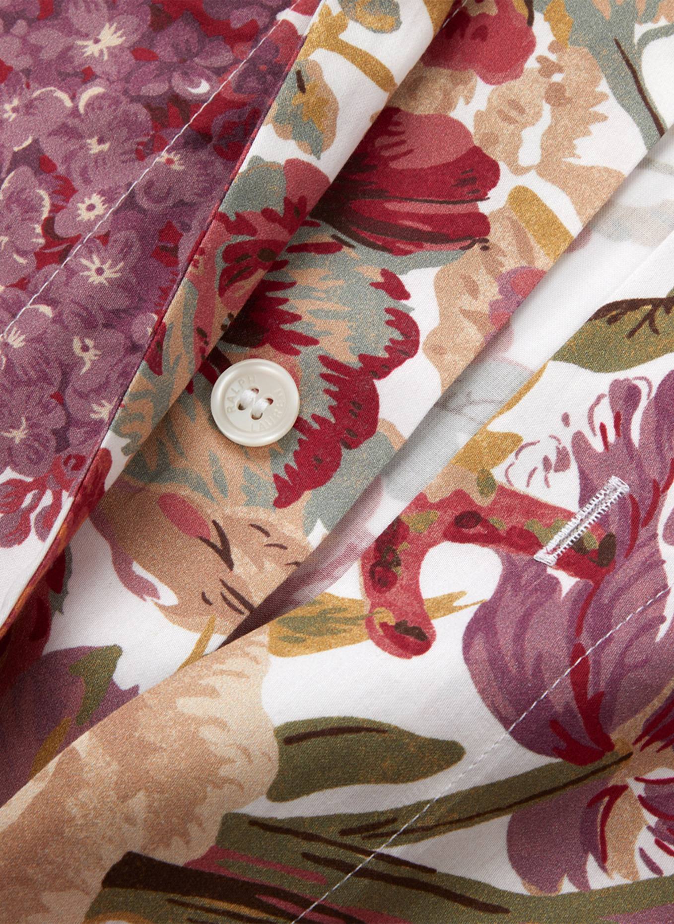 RALPH LAUREN HOME Bettwäsche Set CORABELL: DUNKELROT