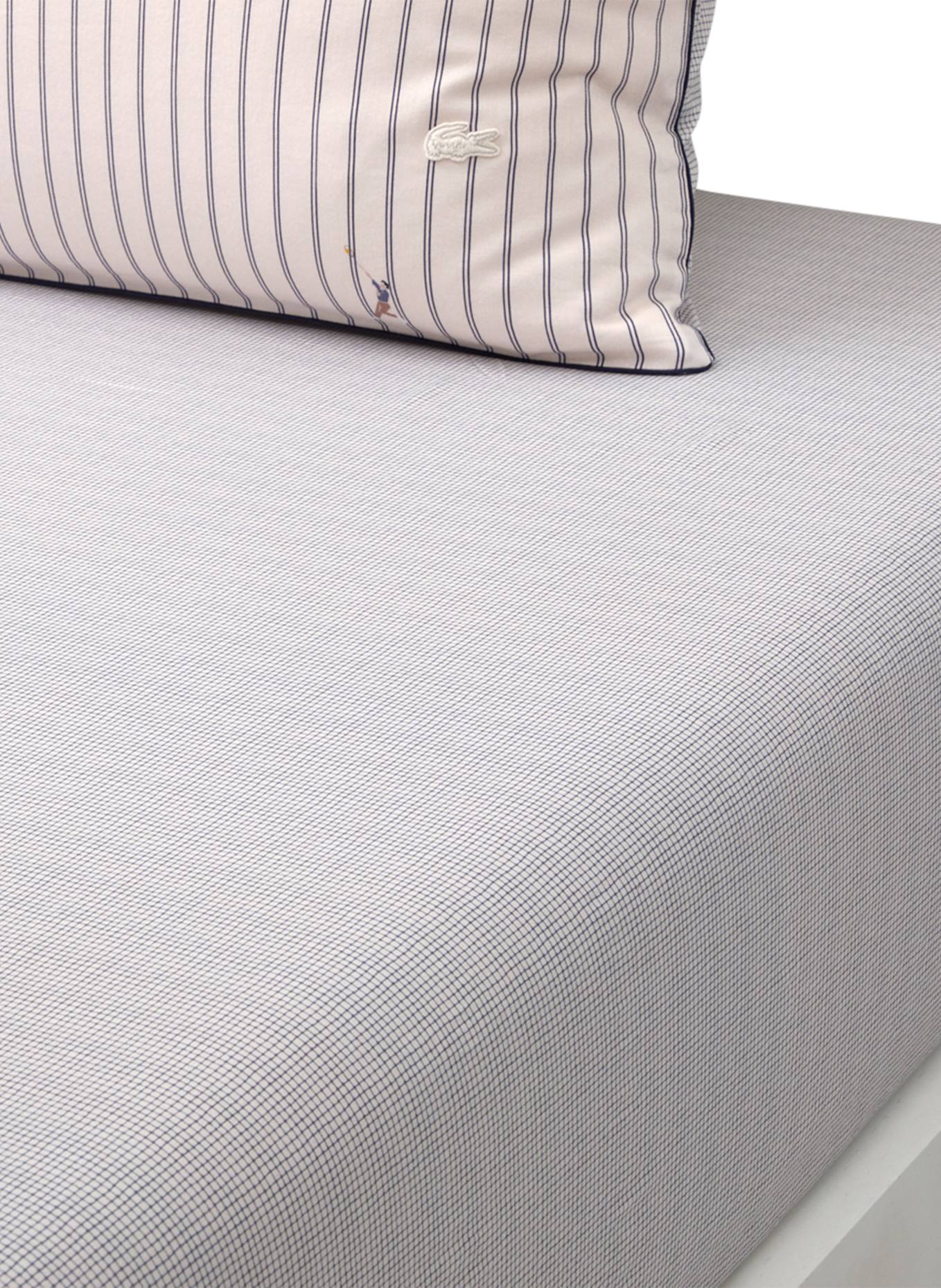 LACOSTE Bettwäsche Set LMATCHPO: WEISS