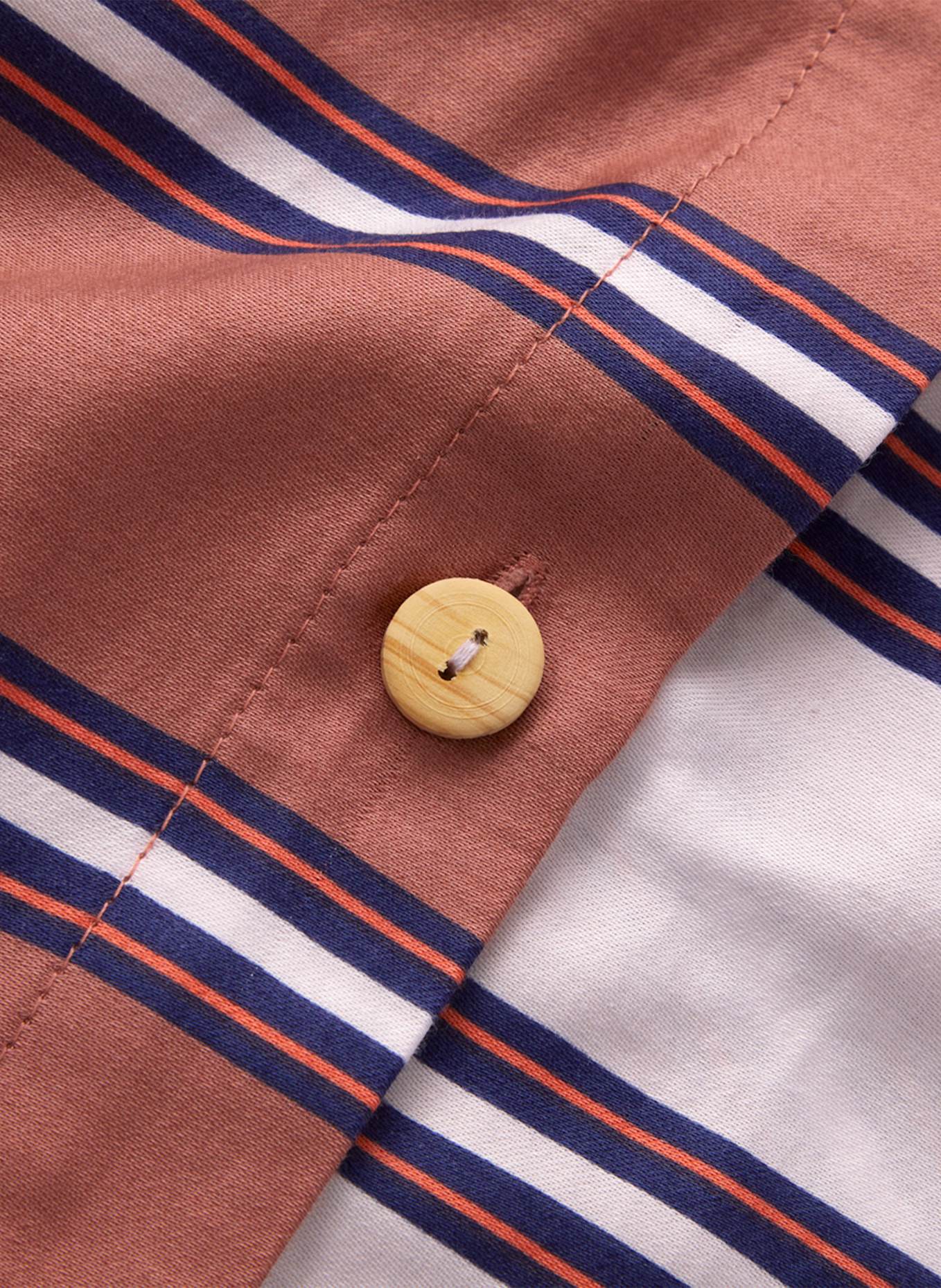 LACOSTE Bettwäsche Set LRIVIERA: DUNKELORANGE