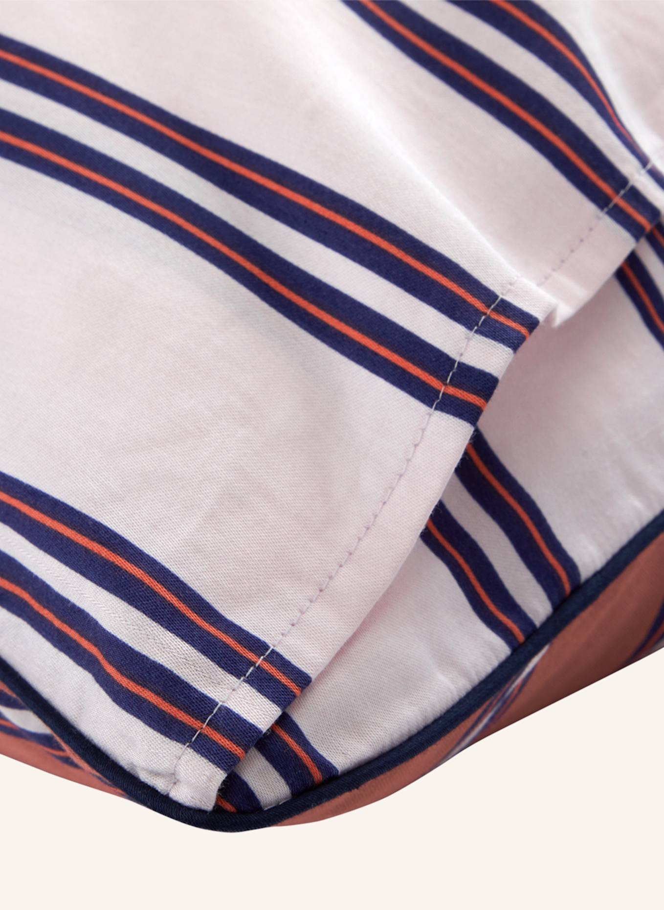 LACOSTE Bettwäsche Set LRIVIERA: DUNKELORANGE