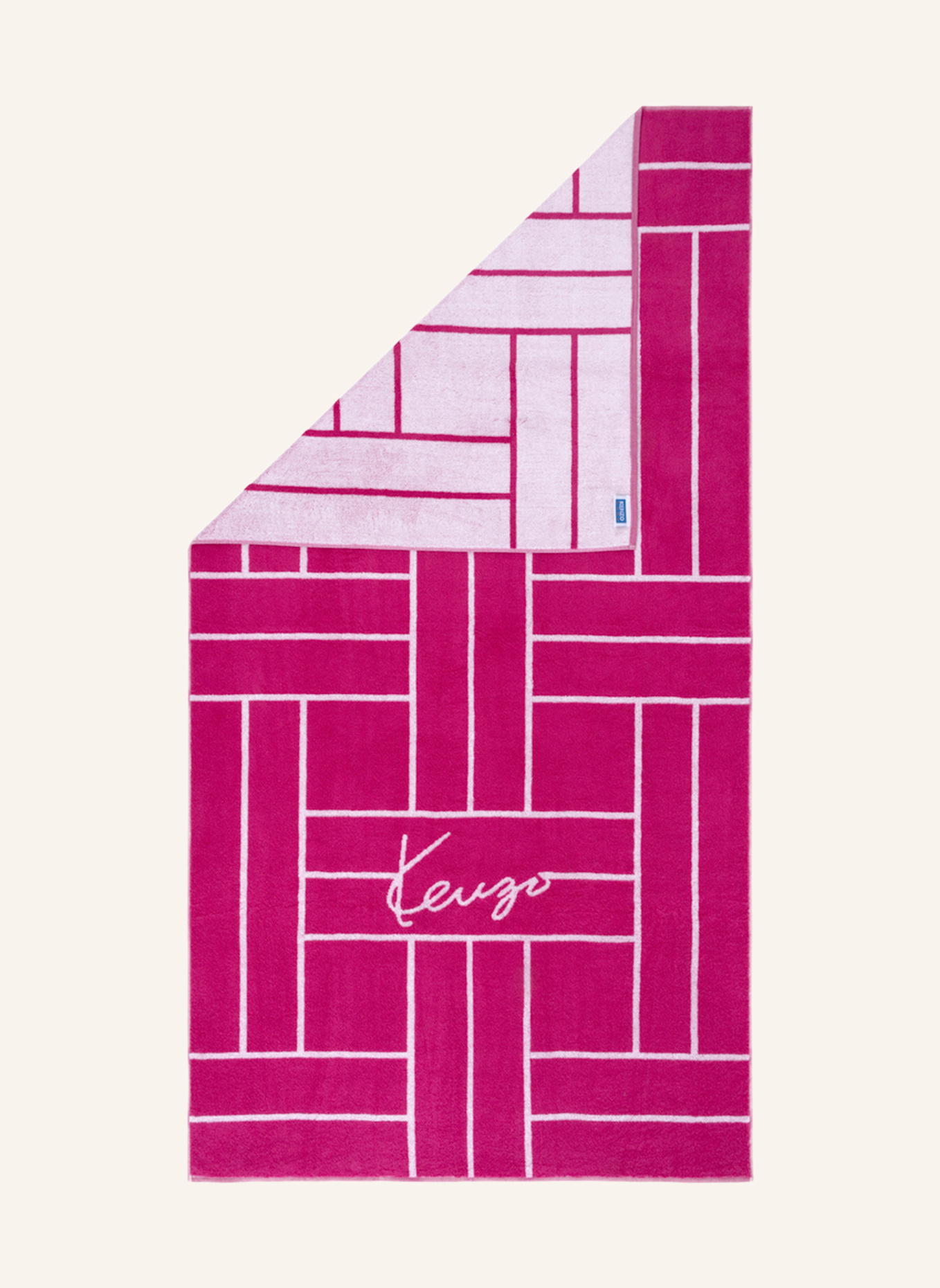 KENZO HOME Strandtuch KTATAMI: FUCHSIA