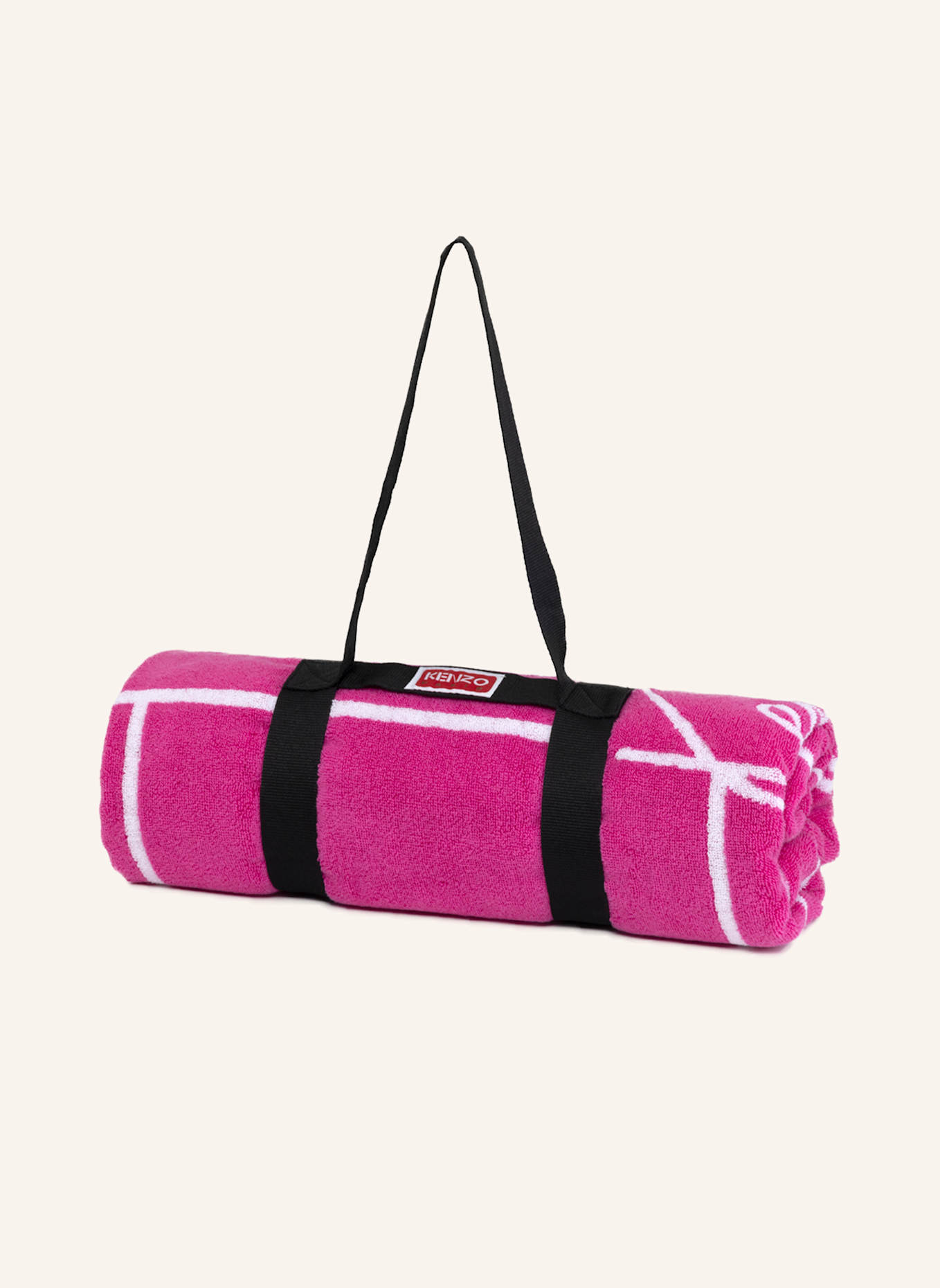 KENZO HOME Strandtuch KTATAMI: FUCHSIA