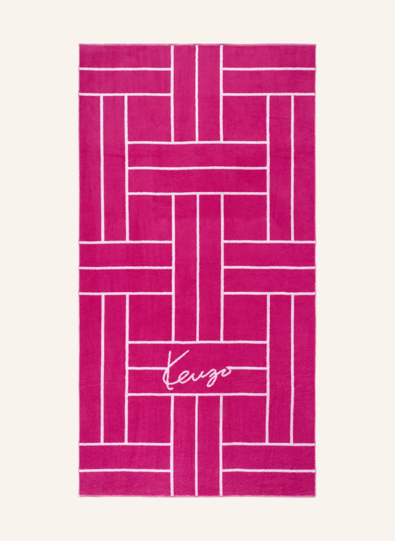 KENZO HOME Strandtuch KTATAMI: FUCHSIA