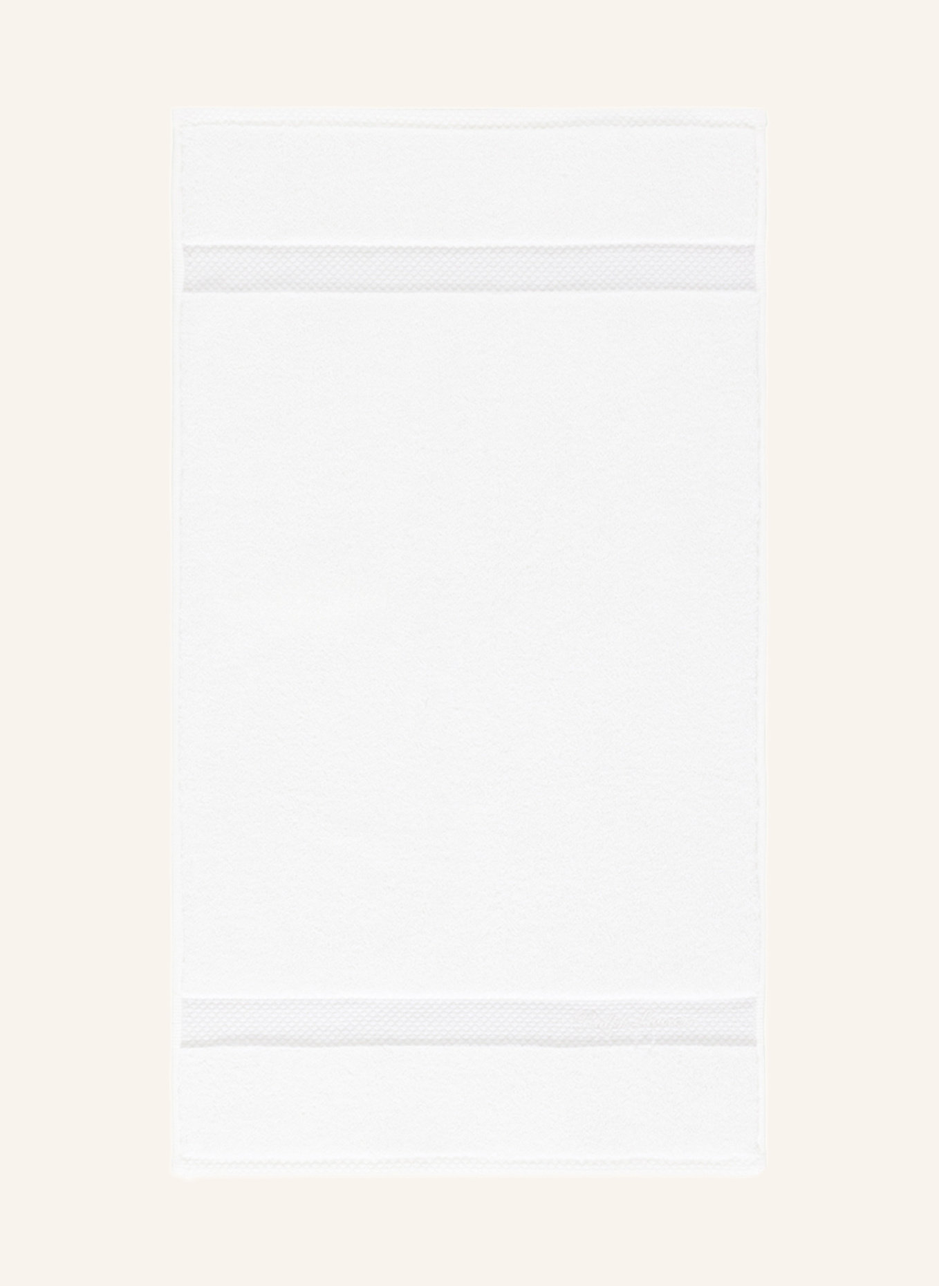RALPH LAUREN HOME Gästetuch DULANEY: WEISS