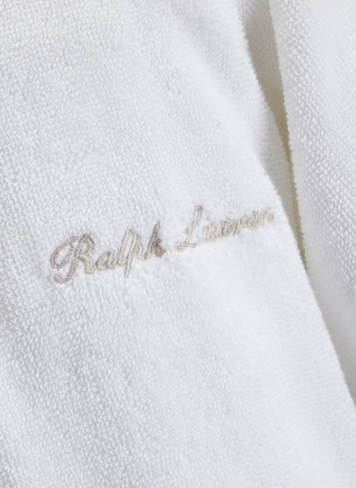 RALPH LAUREN HOME Bademantel DULANEY: WEISS