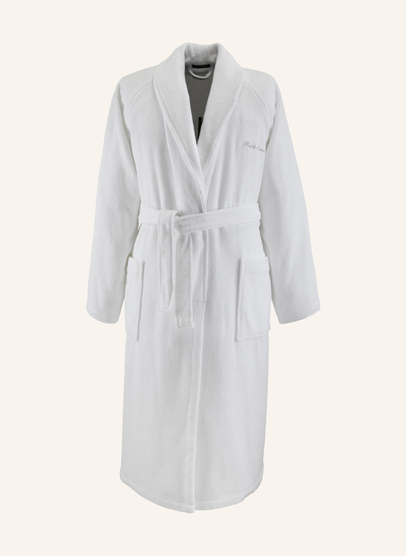 RALPH LAUREN HOME Bademantel DULANEY: WEISS
