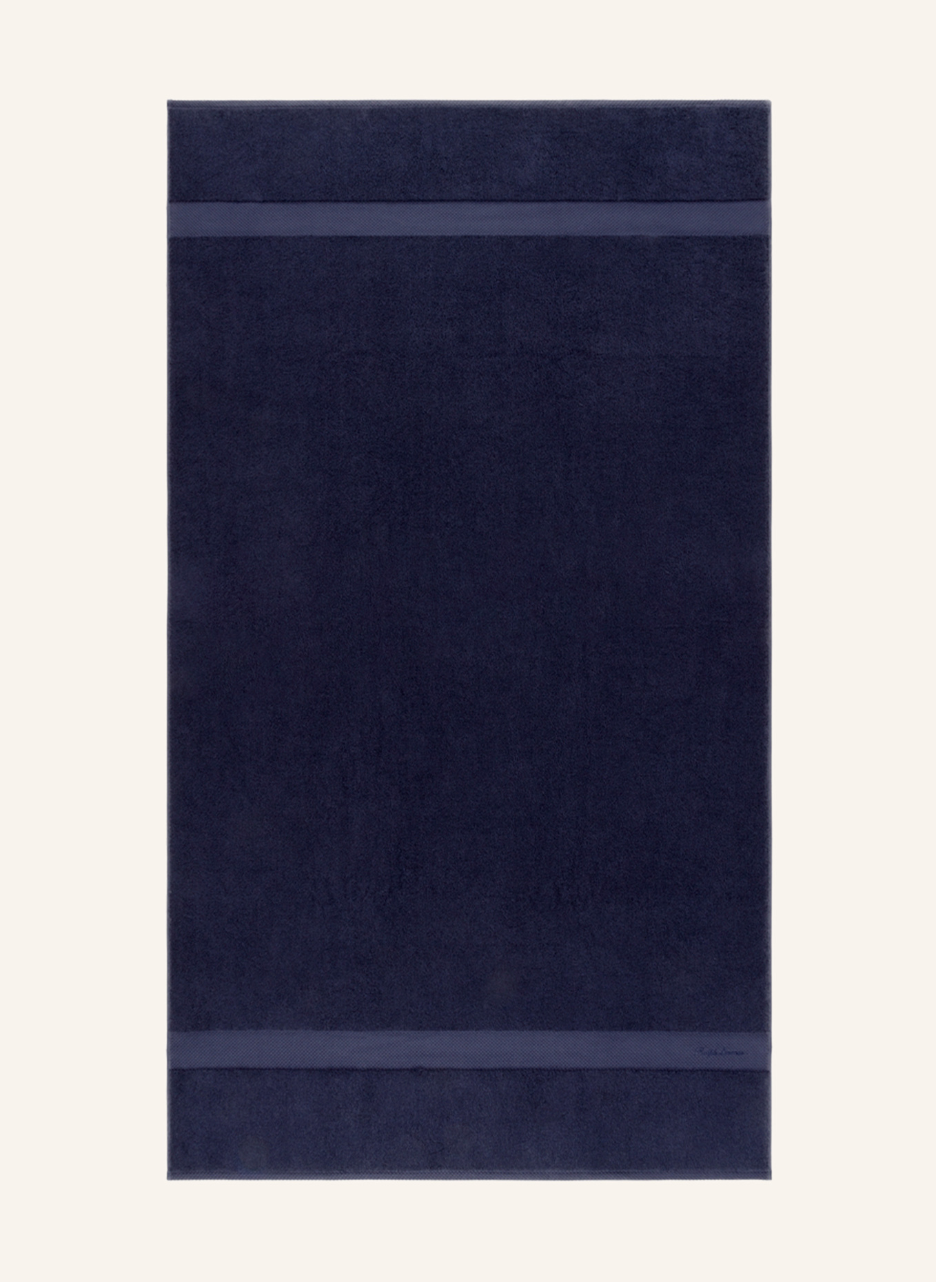 RALPH LAUREN HOME Badetuch DULANEY: DUNKELBLAU