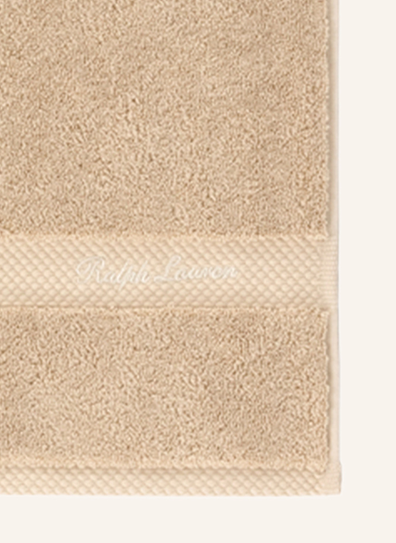 RALPH LAUREN HOME Gästetuch DULANEY: ECRU