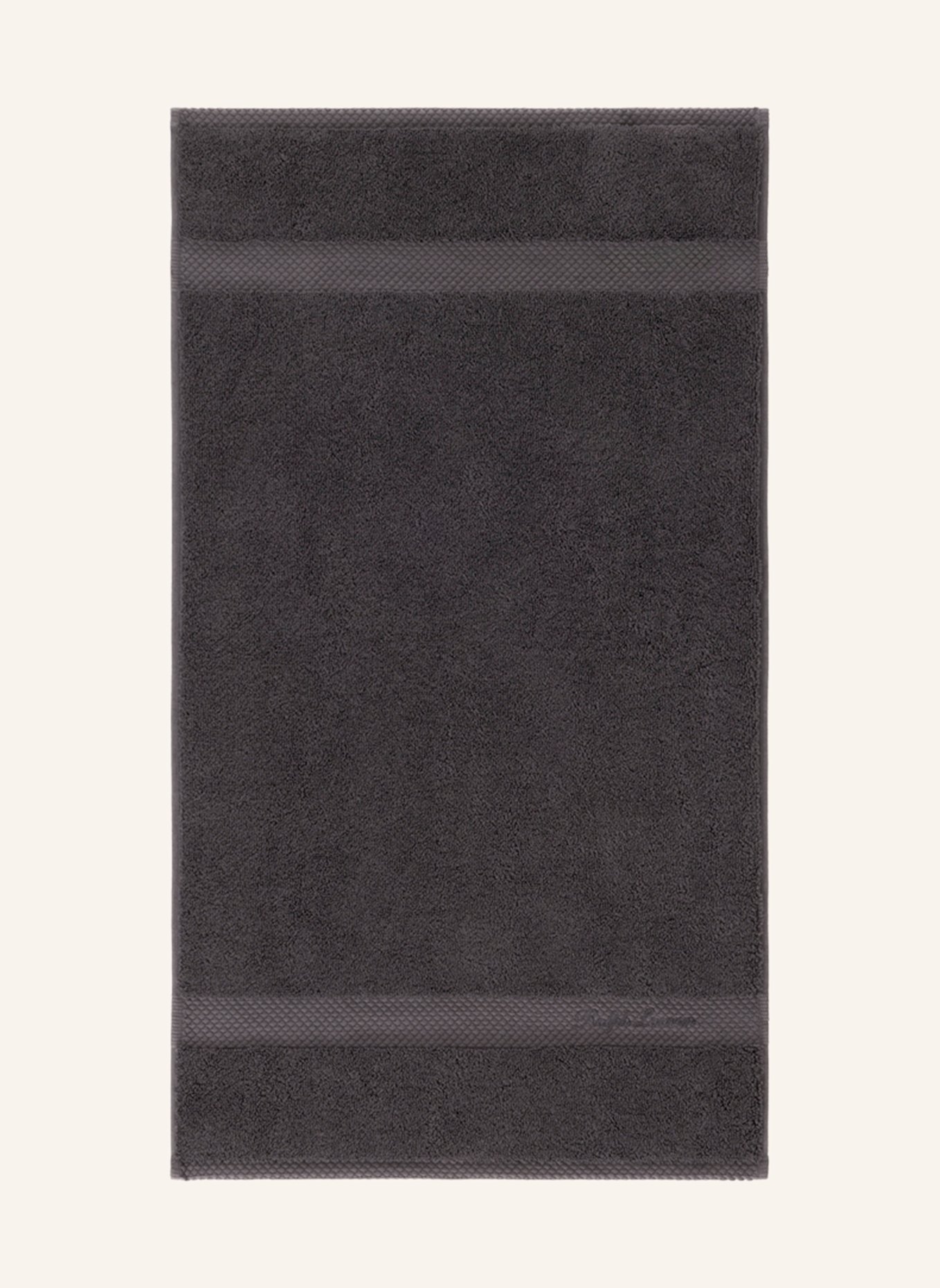 RALPH LAUREN HOME Gästetuch DULANEY: DUNKELGRAU