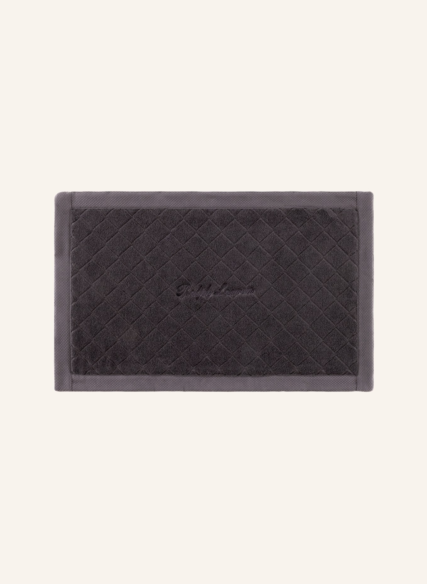 RALPH LAUREN HOME Badematte DULANEY: DUNKELGRAU
