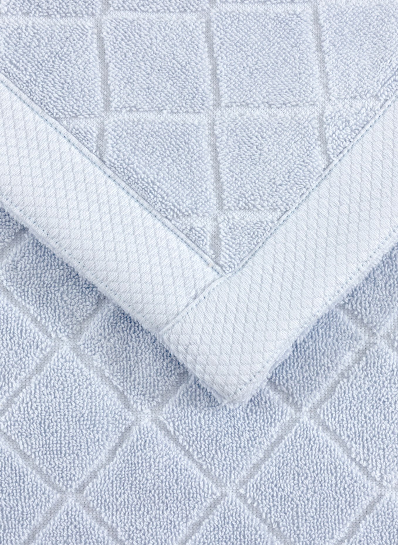 RALPH LAUREN HOME Badematte DULANEY: HELLBLAU