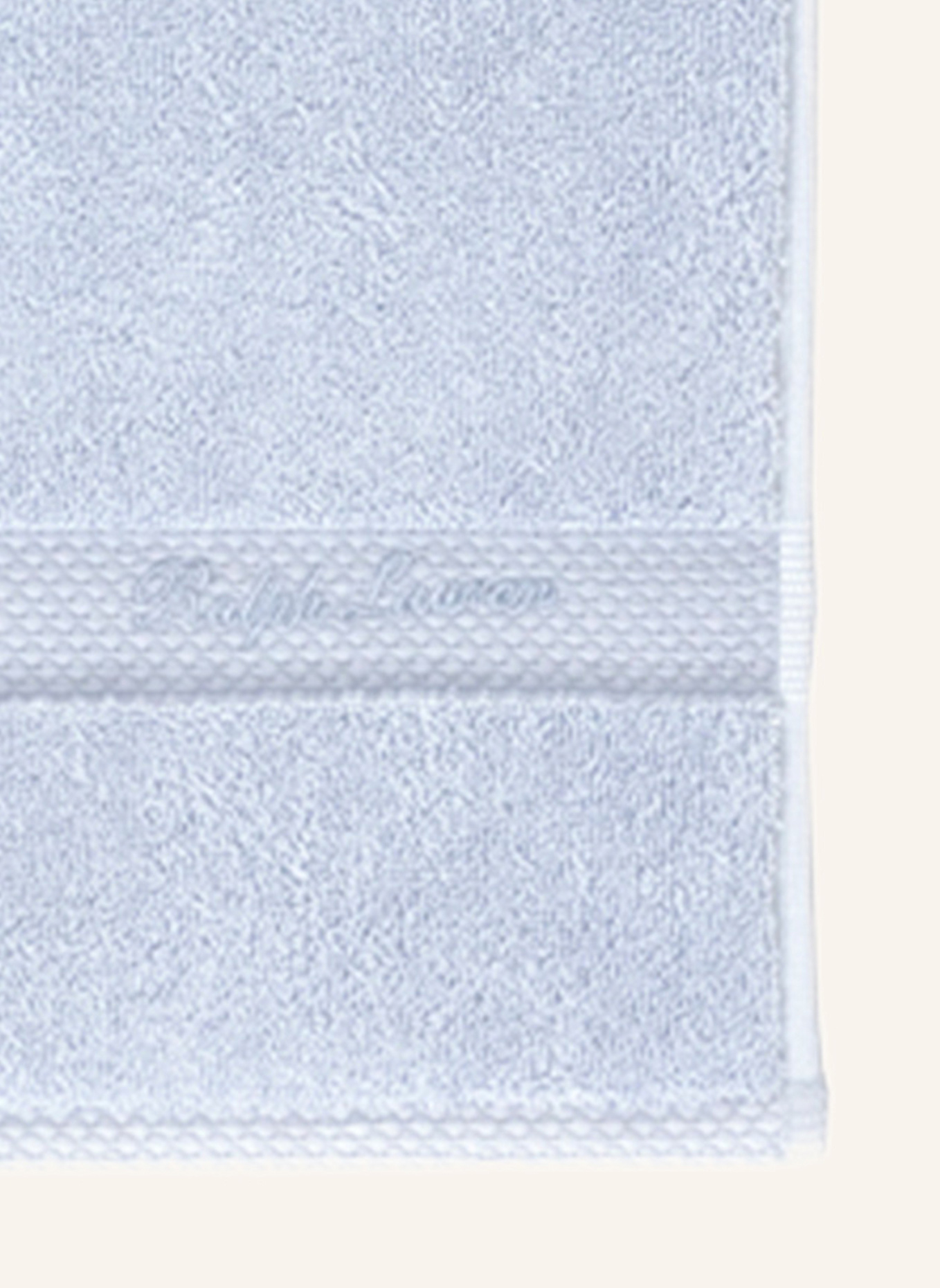 RALPH LAUREN HOME Badetuch DULANEY: HELLBLAU