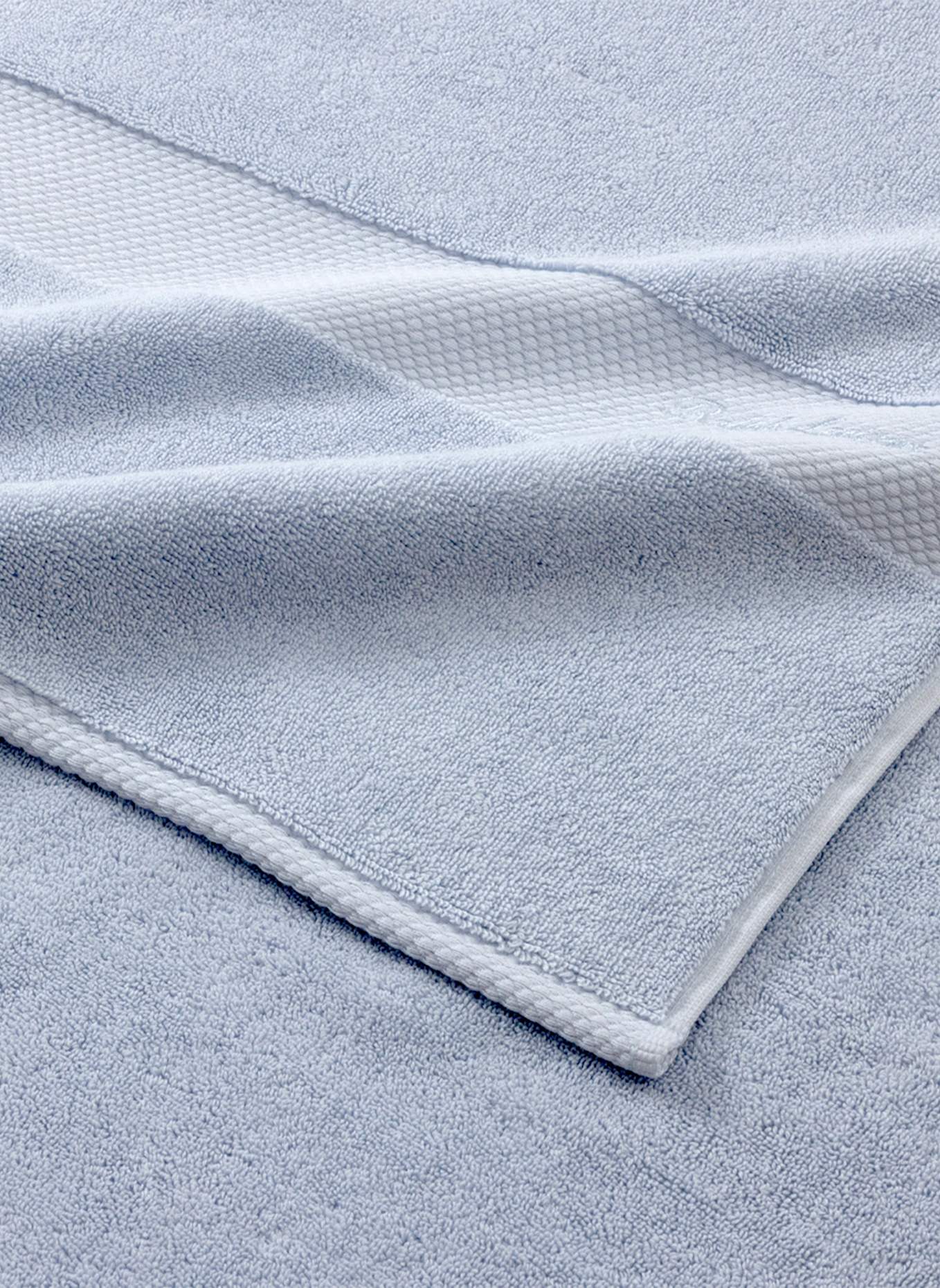 RALPH LAUREN HOME Badetuch DULANEY: HELLBLAU