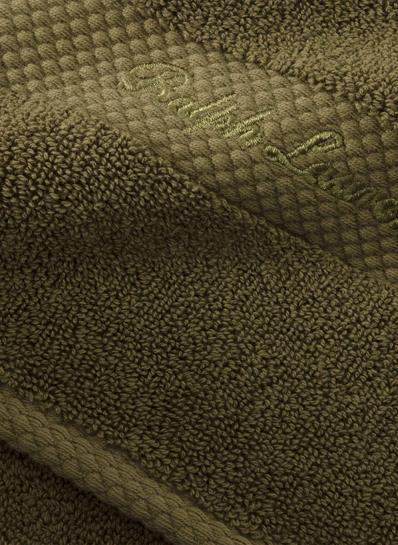 RALPH LAUREN HOME Badetuch DULANEY: OLIV