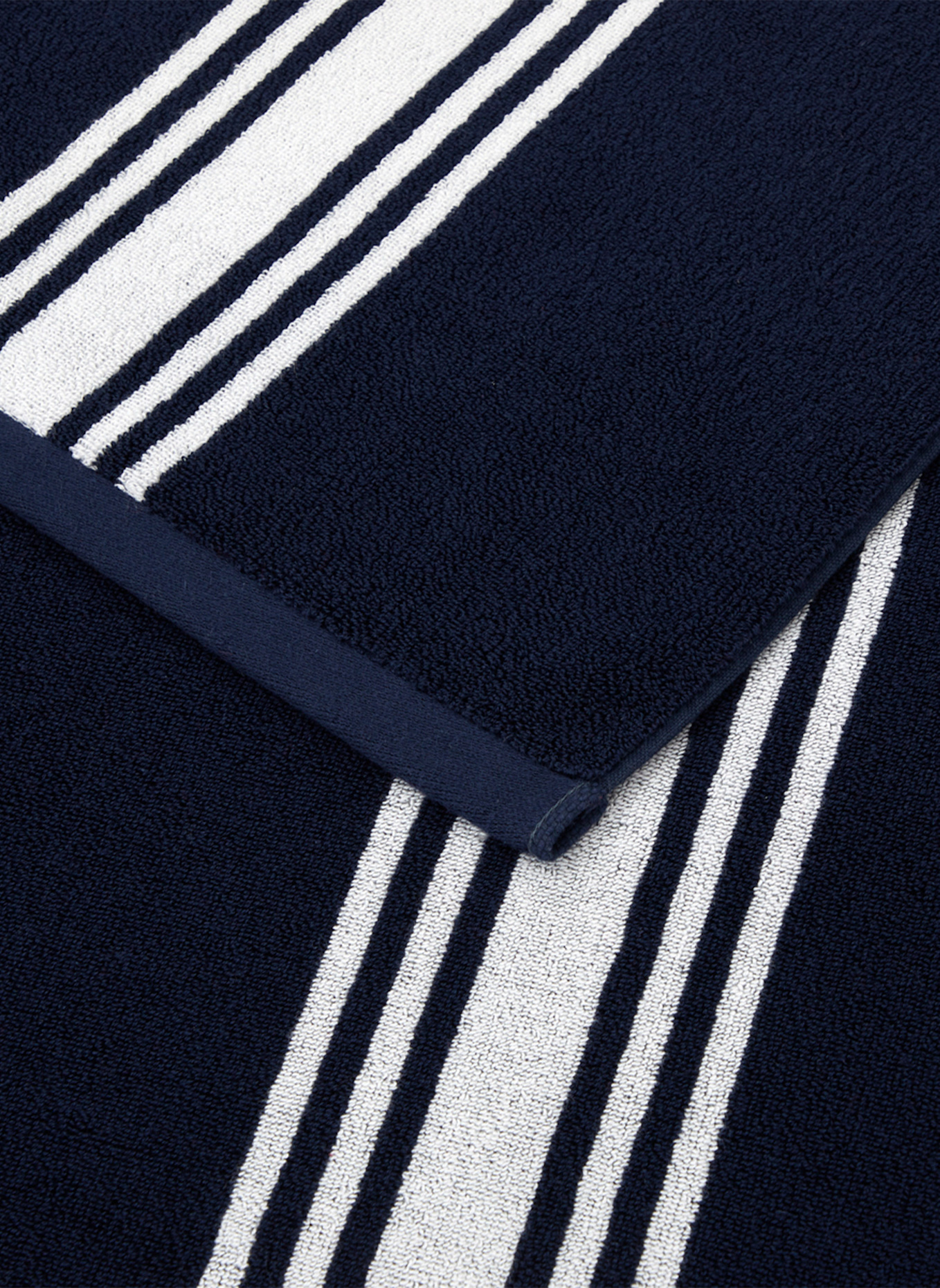 RALPH LAUREN HOME Strandtuch HALLIE: DUNKELBLAU