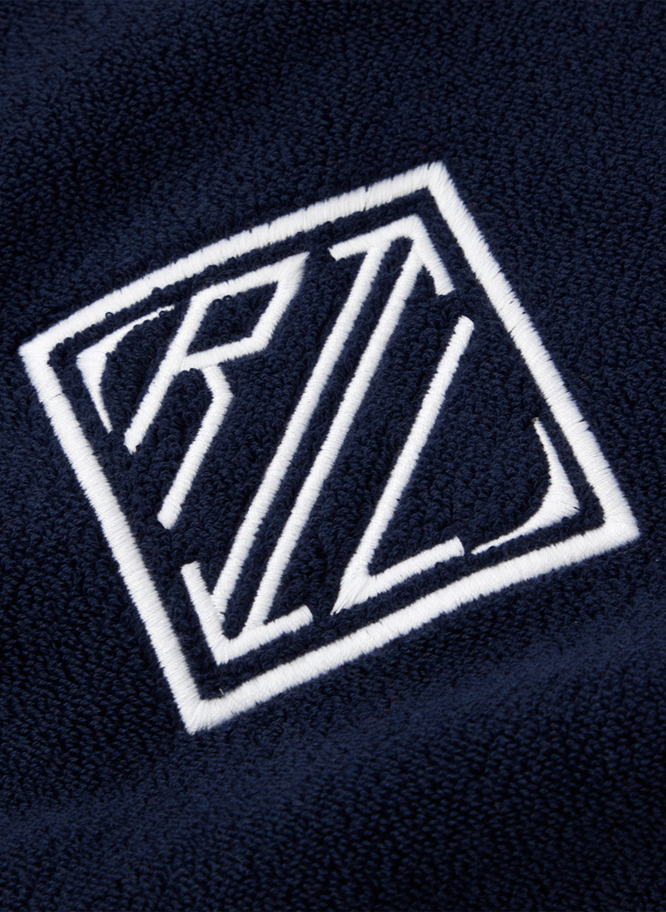 RALPH LAUREN HOME Strandtuch HALLIE: DUNKELBLAU