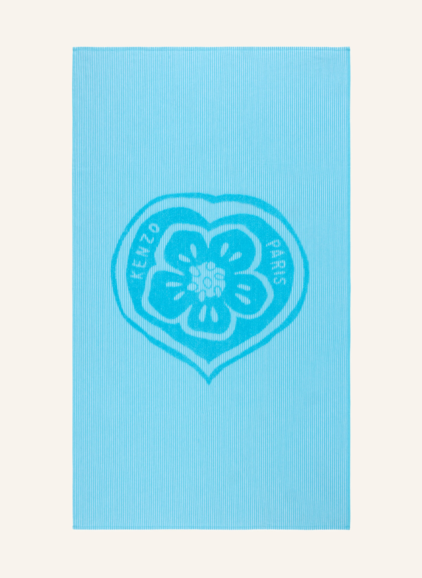 KENZO HOME Strandtuch KHEART: HELLBLAU
