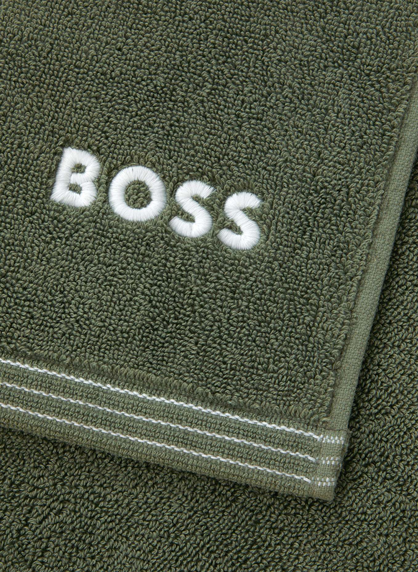 BOSS Badetuch EDGE: GRÜN