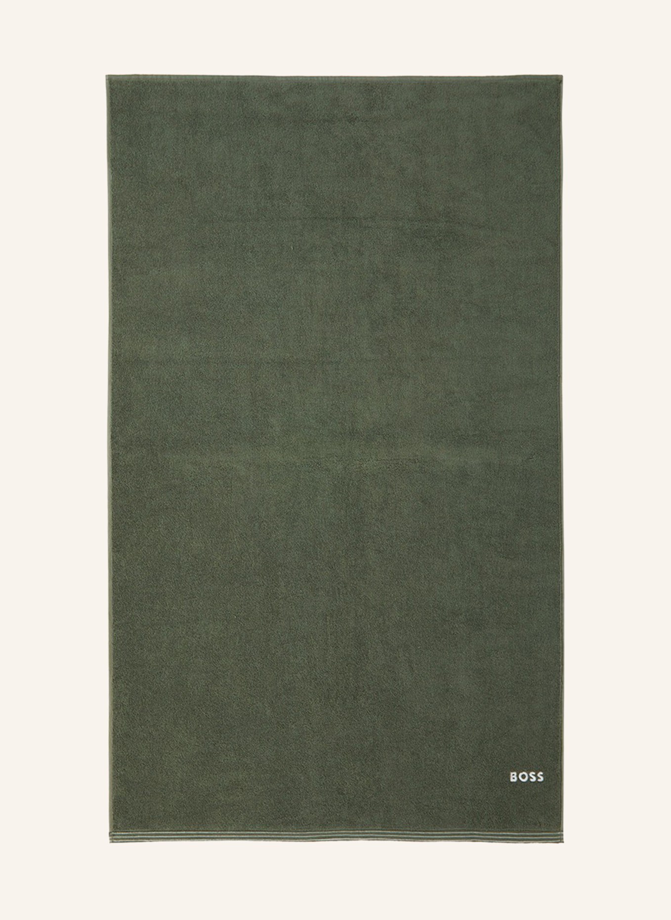 BOSS Badetuch EDGE: GRÜN