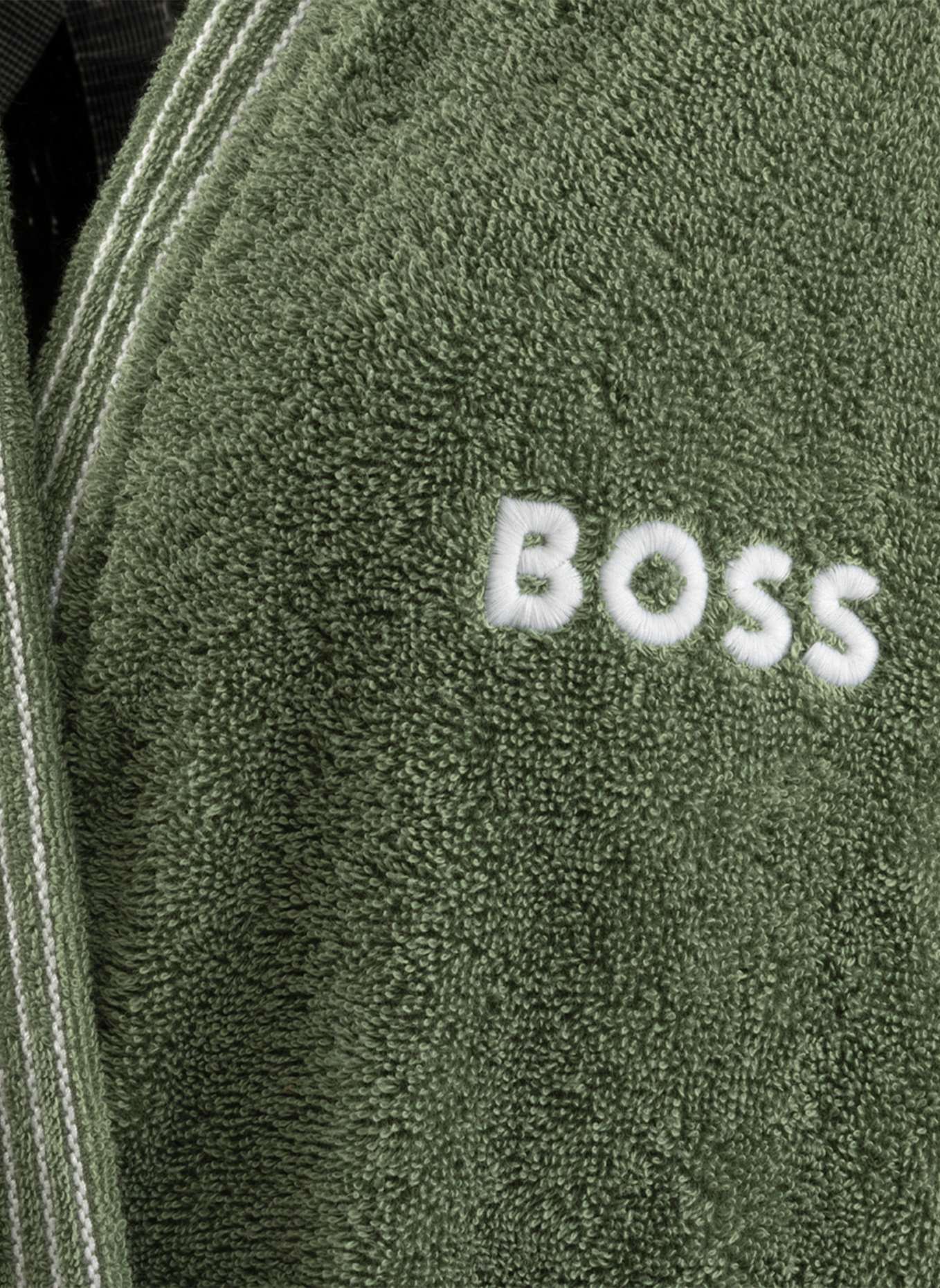 BOSS Bademantel EDGE: GRÜN